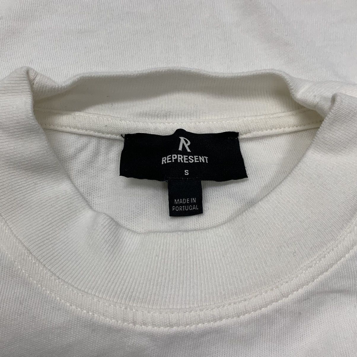 Represent Clo. Represent Small Tee Classic Parts Flat White T-Shirt Size US S / EU 44-46 / 1 - 5 Thumbnail