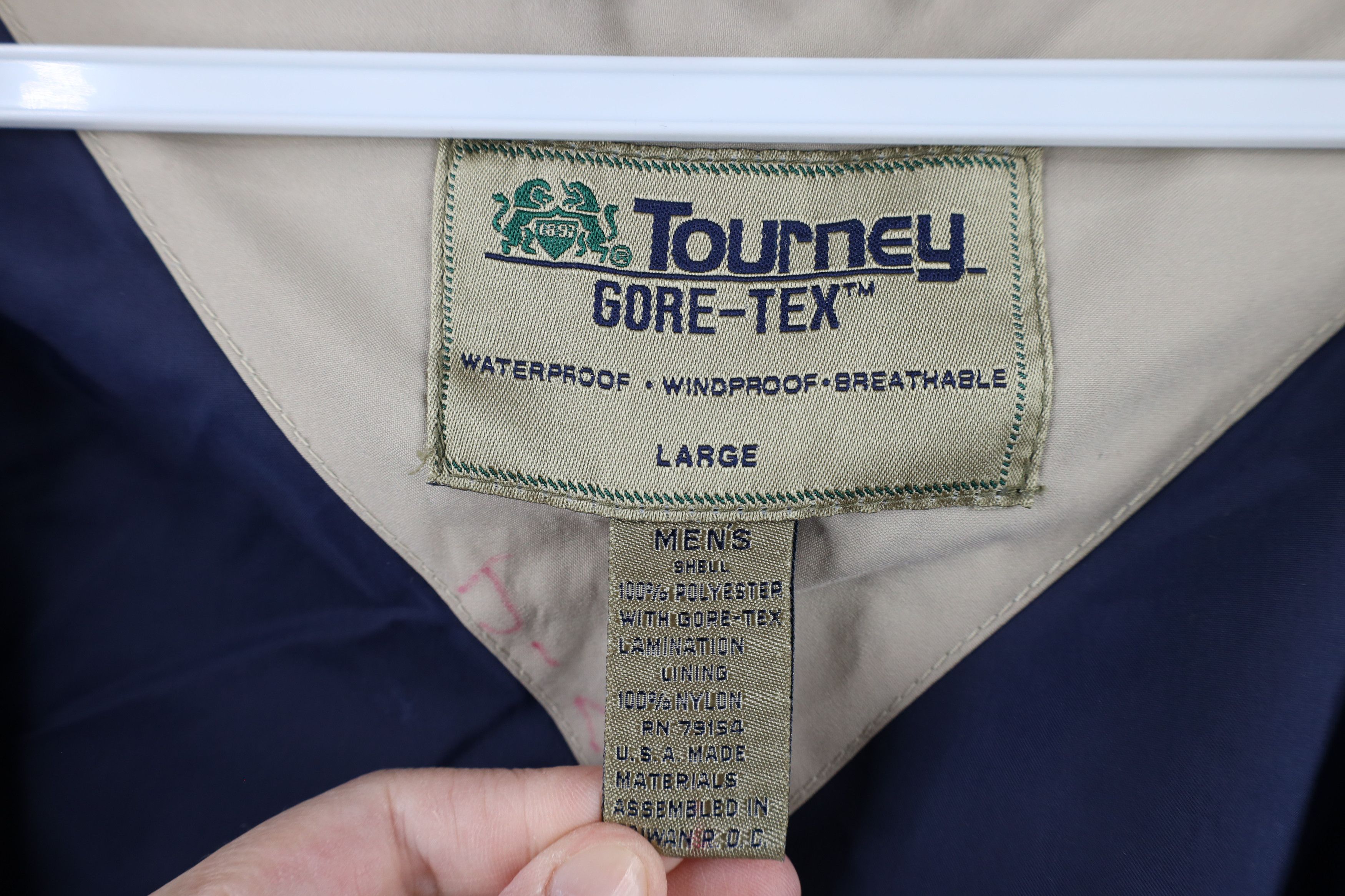 Vintage Vintage 90s Streetwear Goretex Waterproof Bomber Jacket Size US L / EU 52-54 / 3 - 10 Thumbnail
