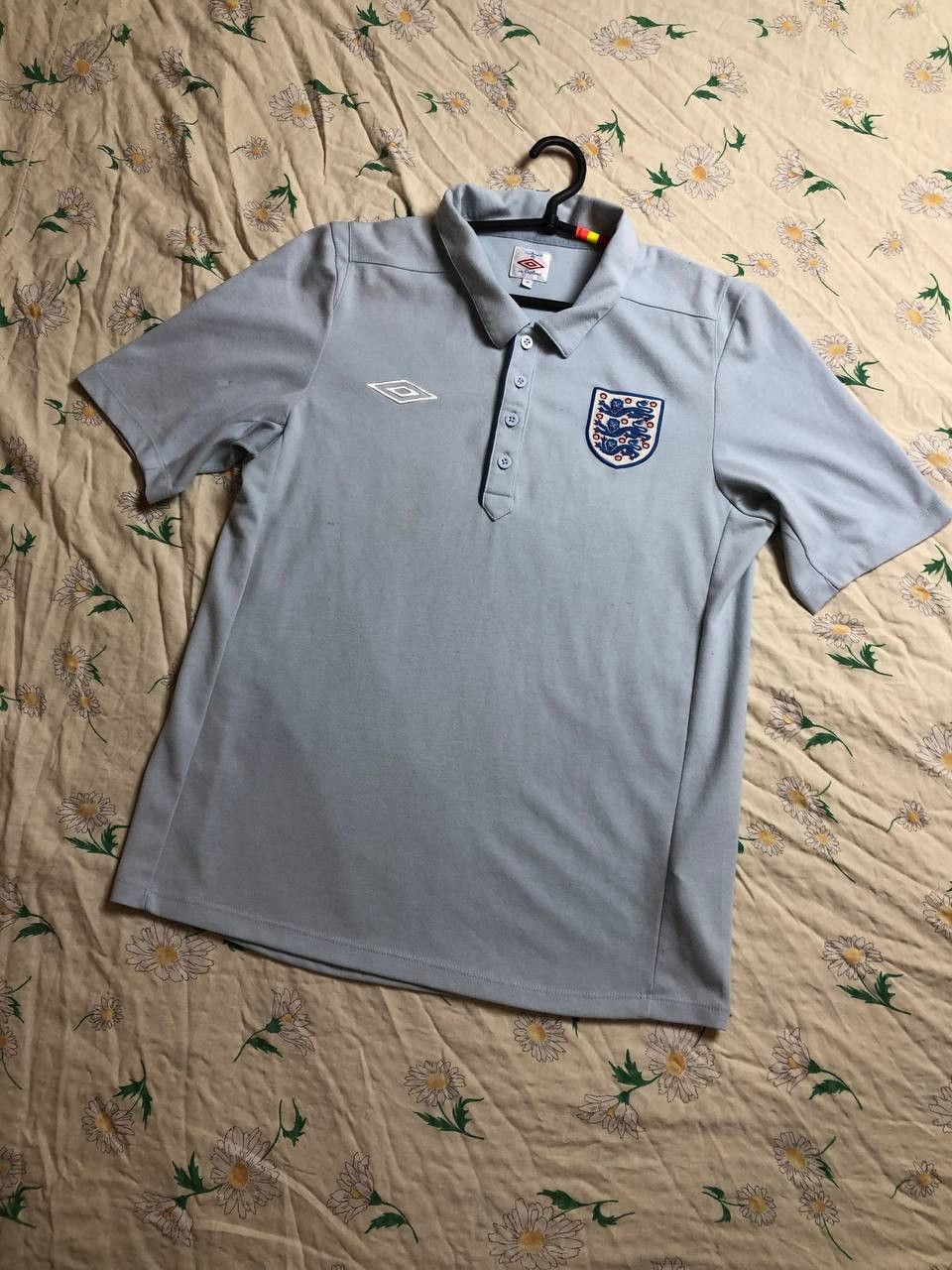 Umbro Umbro England Mens Polo Shirt Football Soccer Tailored Size US M / EU 48-50 / 2 - 1 Thumbnail