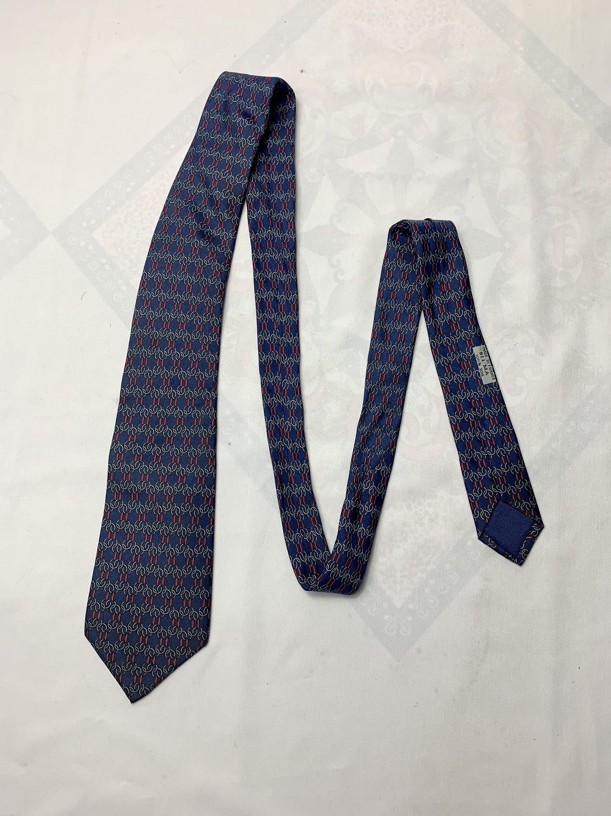 Hermes Hermes Silk Necktie / Neckwear / Accessories Size ONE SIZE - 5 Thumbnail