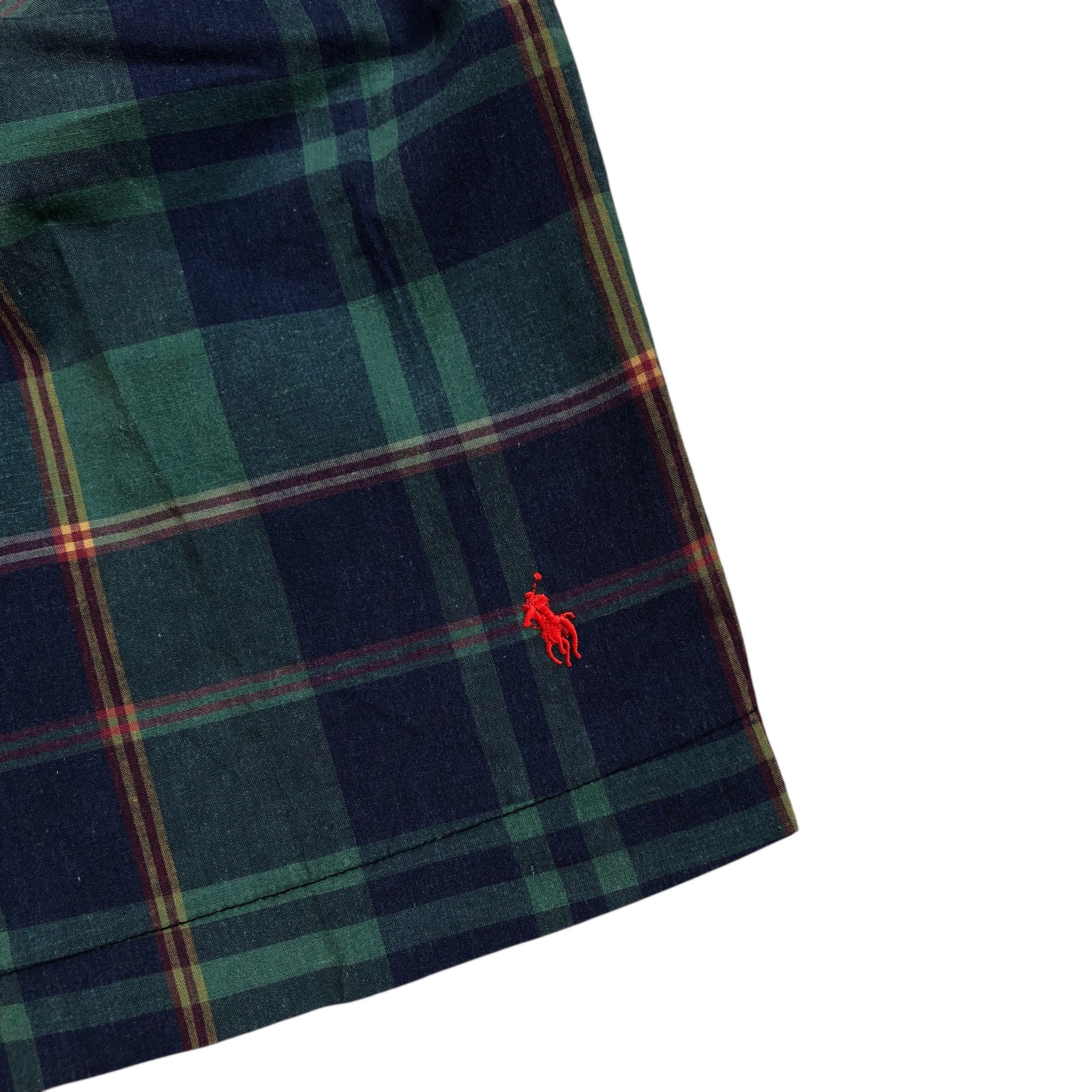 Polo Ralph Lauren × Vintage Vintage Ralph Lauren Plaid Short Pants Size US 29 - 2 Thumbnail