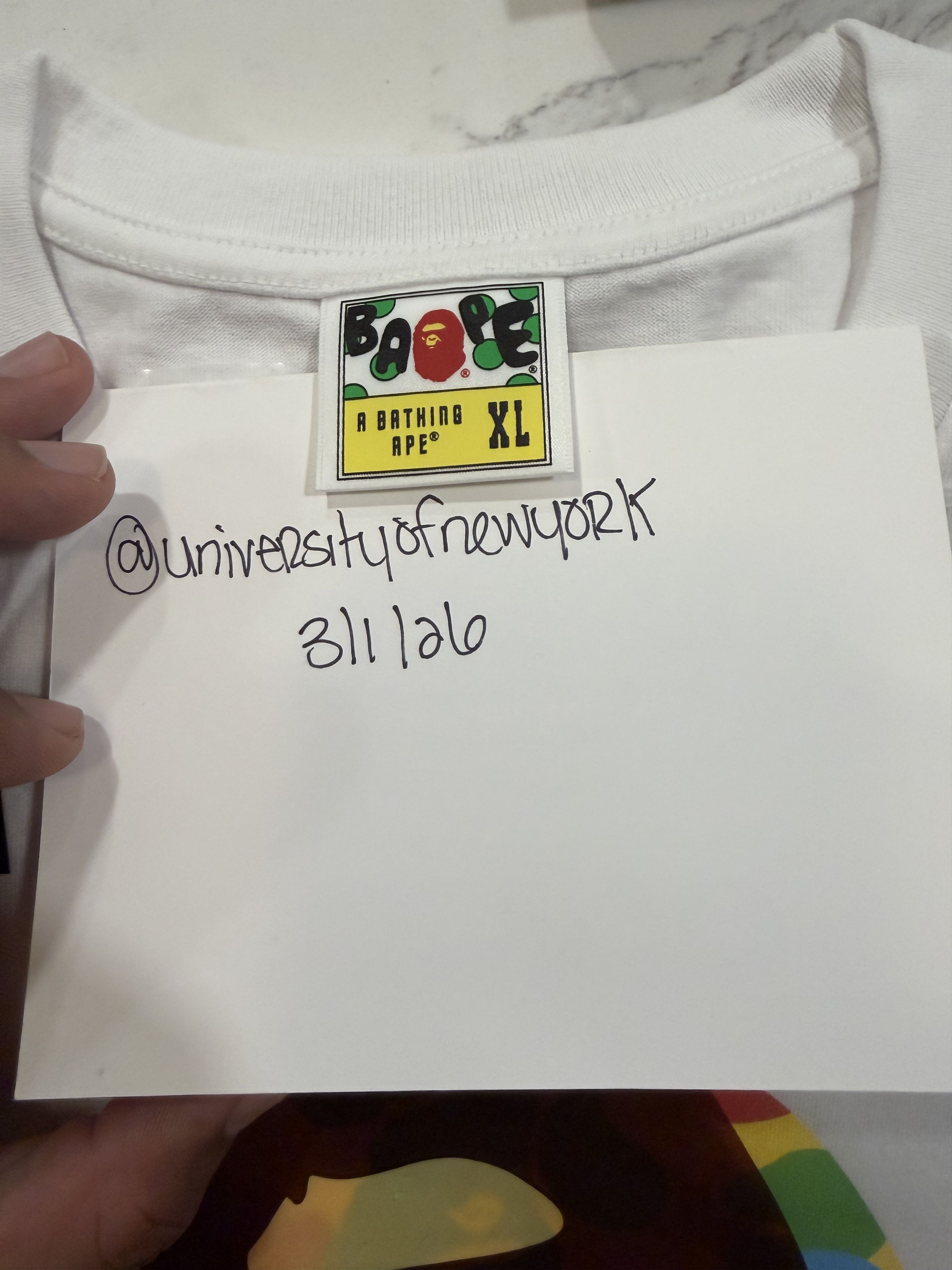 Bape BAPE x J Balvin FW19 Tee Size US XL / EU 56 / 4 - 7 Thumbnail