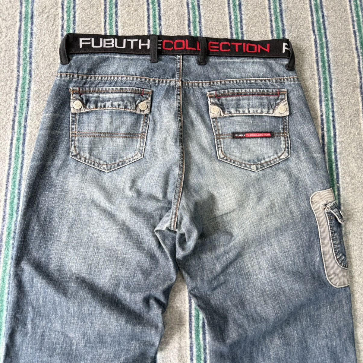 Fubu Fubu Collection Parachute Baggy Jeans. Size US 37 - 3 Thumbnail