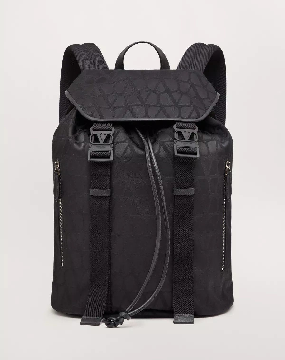 Valentino oc11z0725 Size: OS/Iconographe Nylon Backpack in Black Size ONE SIZE - 1 Thumbnail