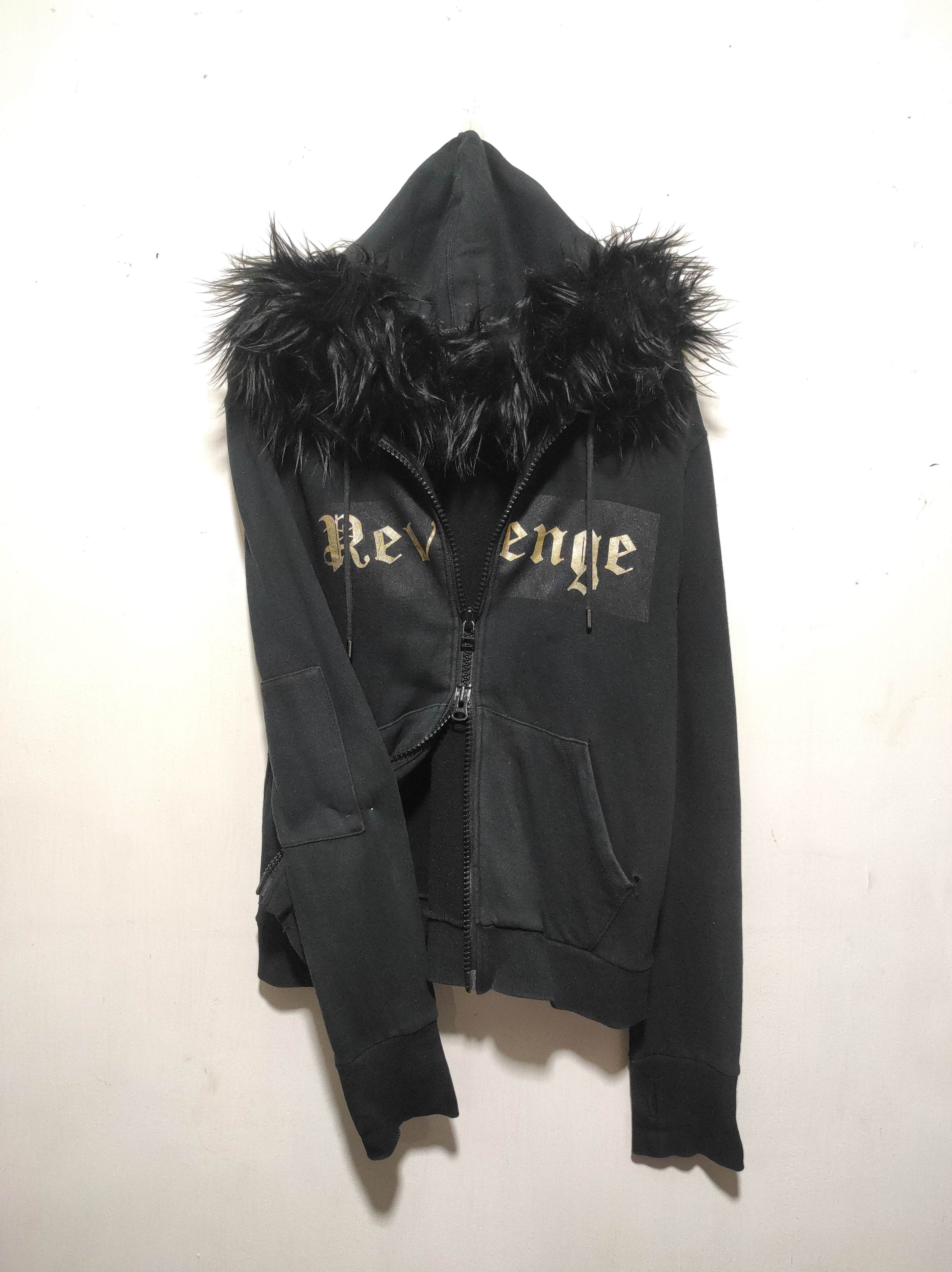 Personal Jesus REVENGE Double Zipper Fur Hoodie Lgb Style