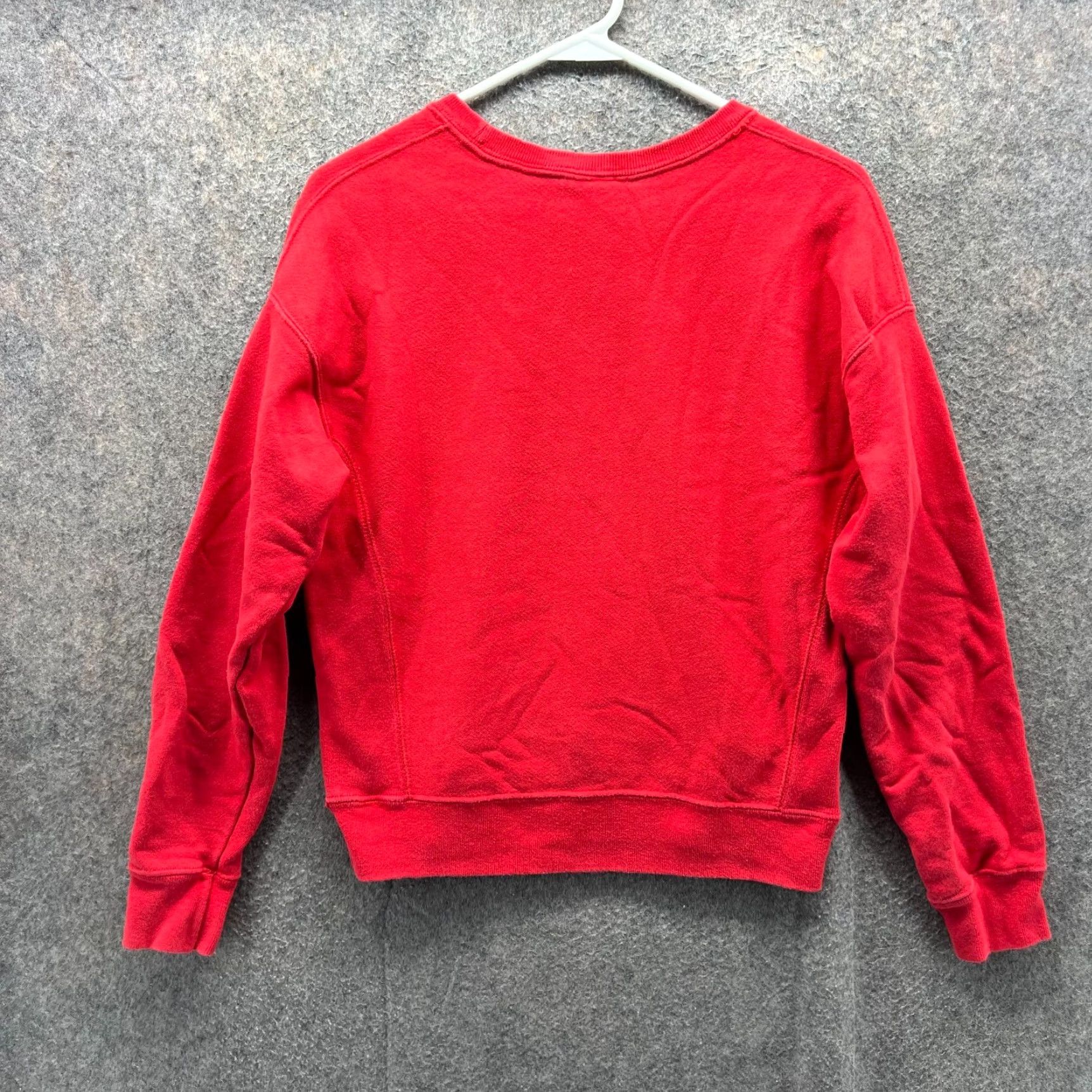 Champion VINTAGE Champion Sweatshirt Pullover Women S Red Fleece Reverse Weave 90s 2000s Comfort All Seasons Mens Womens Boys Girls Size S / US 4 / IT 40 - 2 Thumbnail