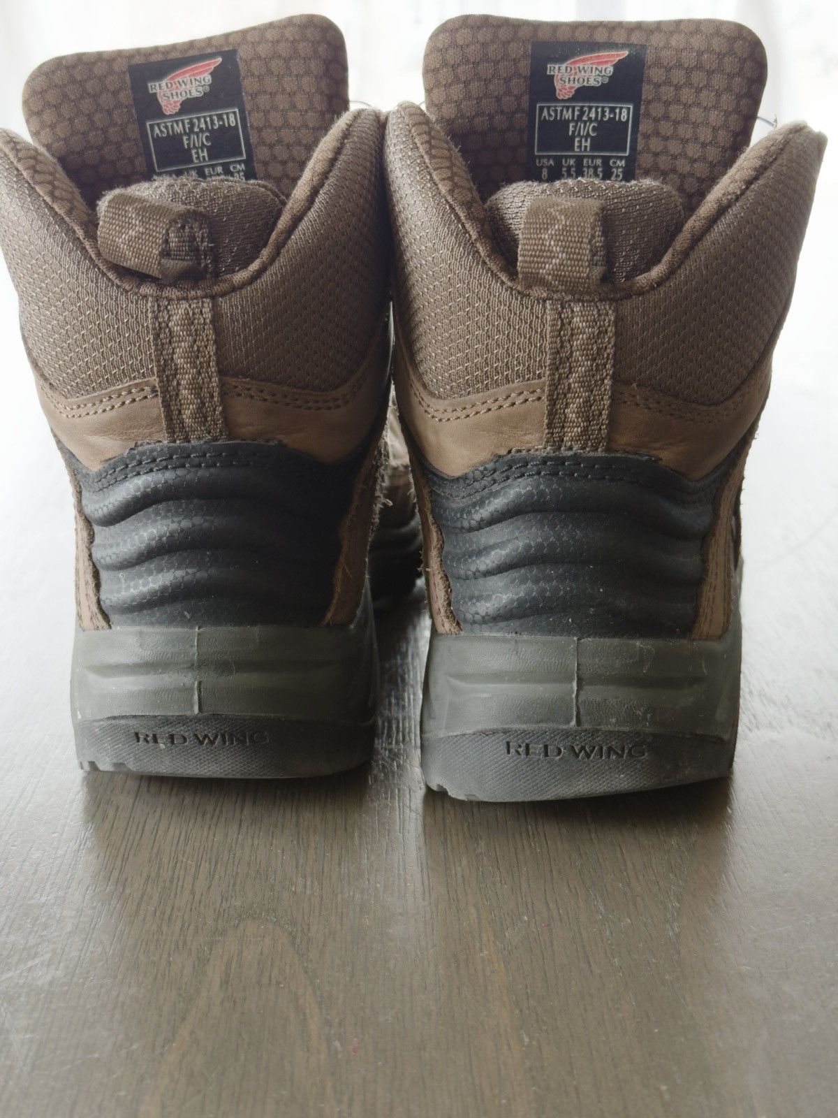Red Wing Redwing safety toe boots Size US 8 / IT 38 - 3 Thumbnail