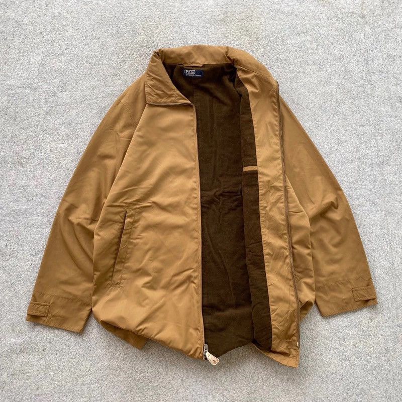 Polo Ralph Lauren × Ralph Lauren 💥Cream Brown💥Polo Ralph Laurent Jacket Size US L / EU 52-54 / 3 - 2 Thumbnail