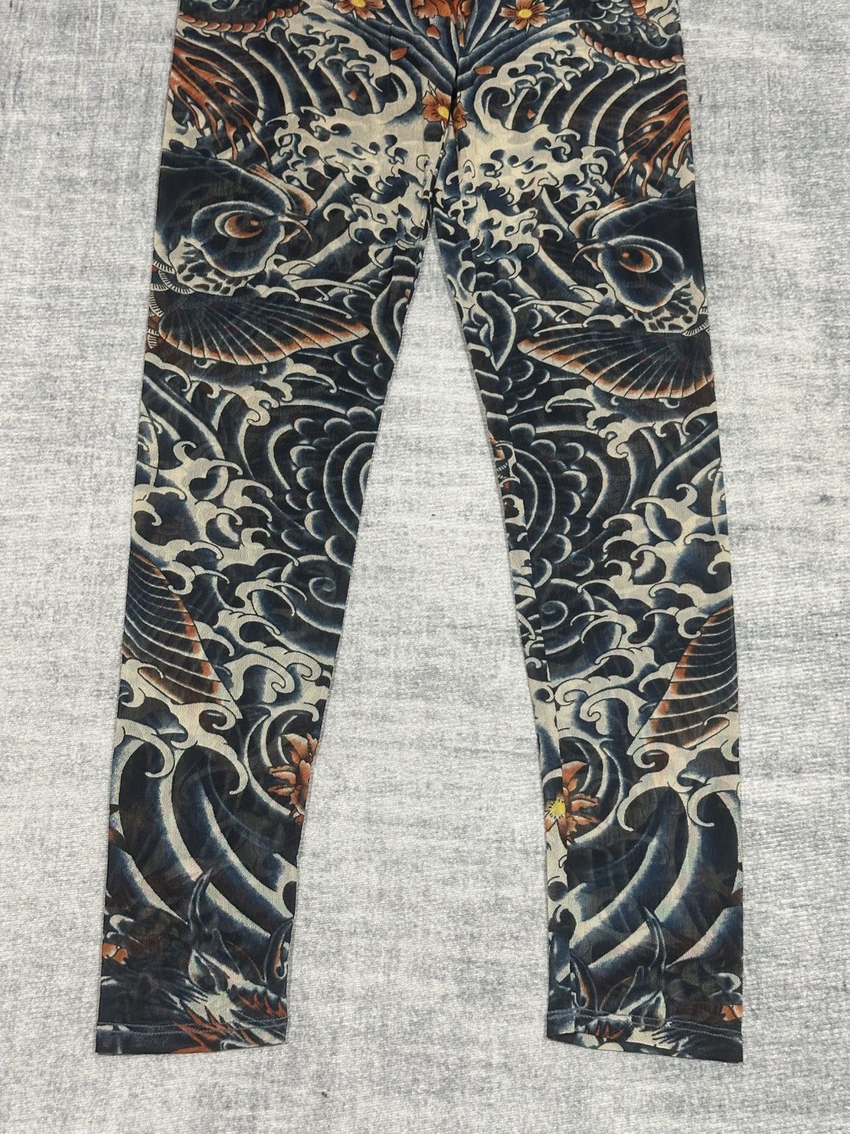 Jean Paul Gaultier Jean Paul Gaultier For Target - Tattoo Mesh - Koi Fish Size 24" / US 00 / IT 34 - 4 Thumbnail