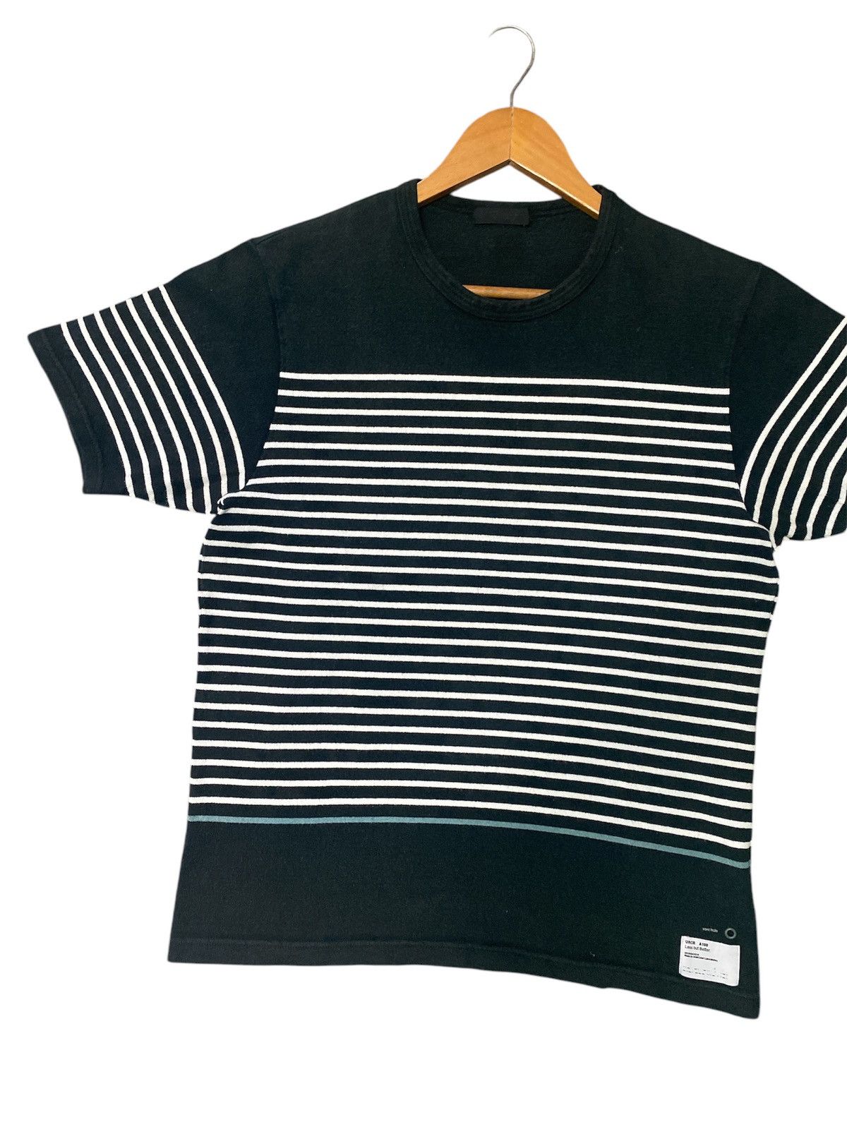 Japanese Brand × Undercover ‼️RARE‼️2010 UNDERCOVER “ LESS BUT BETTER” STRIPED SHIRT TEE🔥 Size US M / EU 48-50 / 2 - 3 Thumbnail