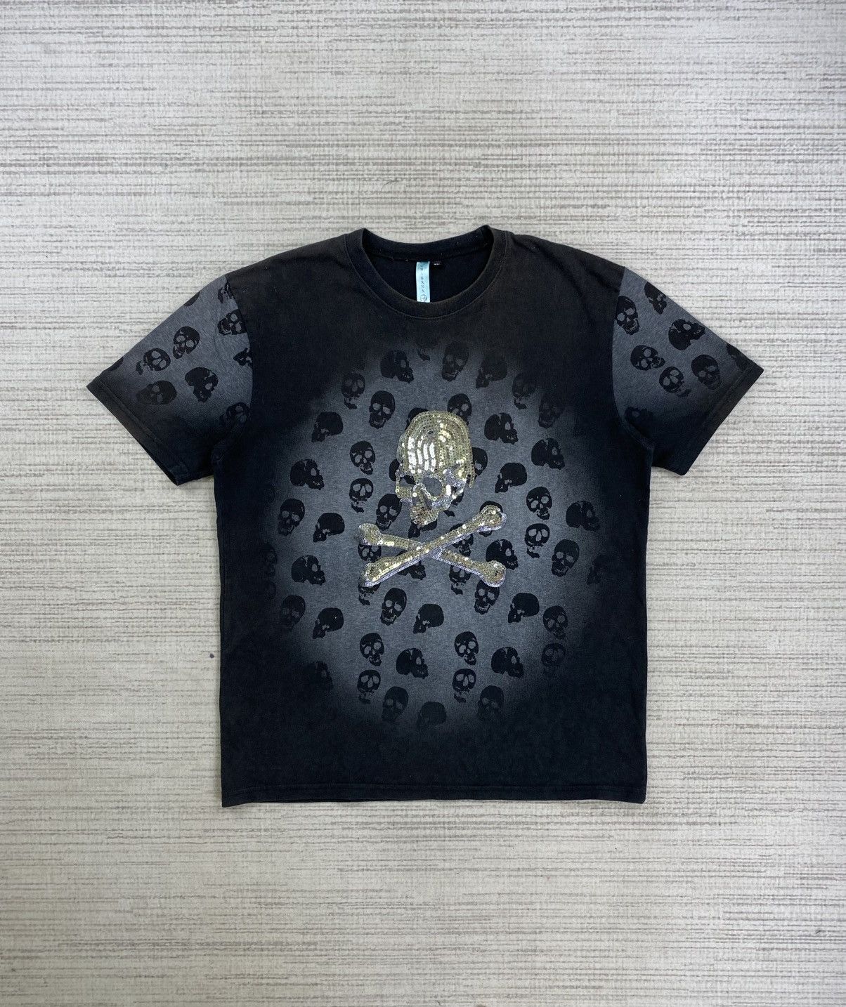 If Six Was Nine × Japanese Brand Vintage Habana Skull Big Printed Shortsleeve Shirt Size US M / EU 48-50 / 2 - 1 Thumbnail