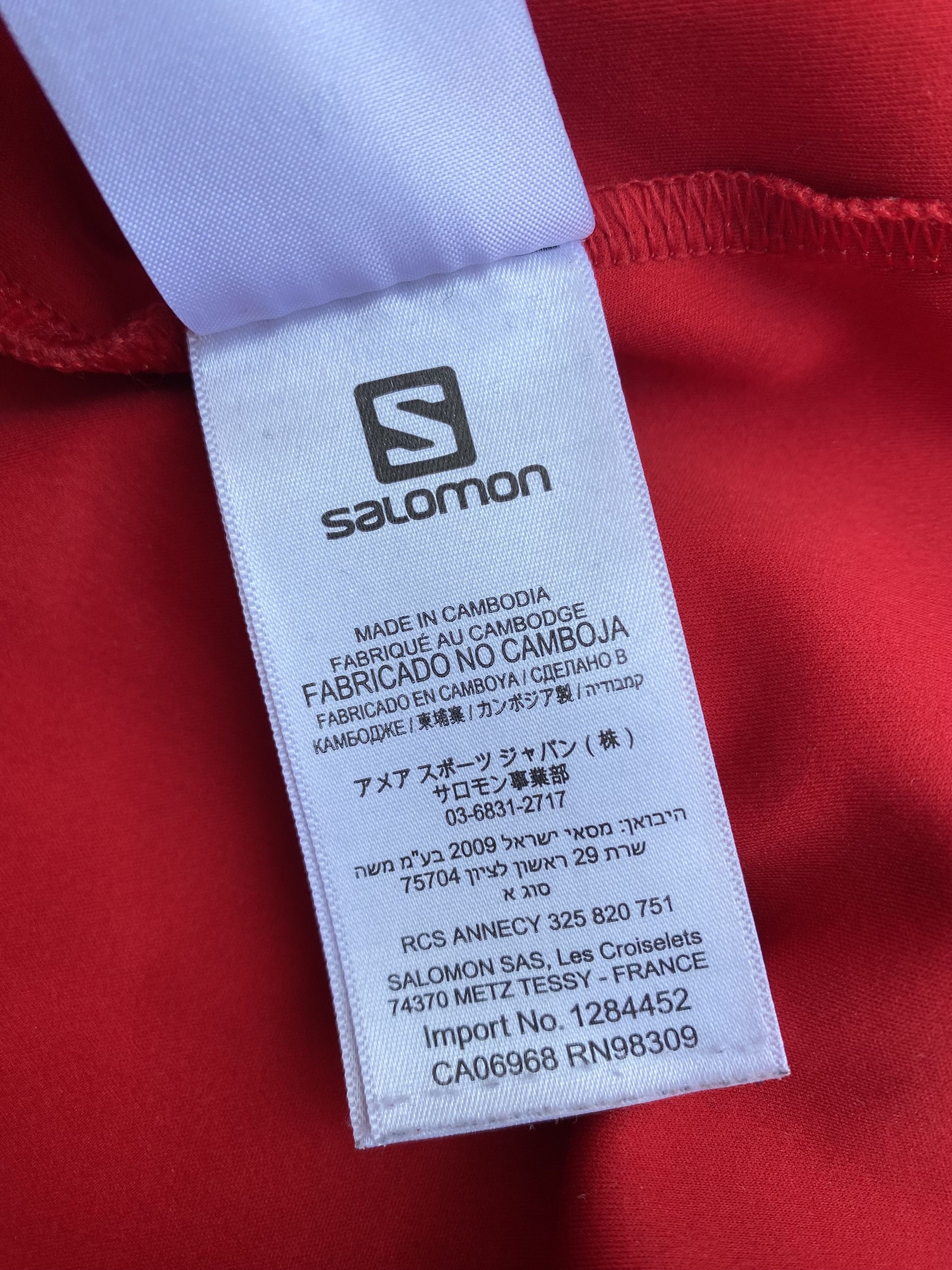 Salomon × Vintage Salomon Tech Advance Skin Pocket Longsleeve Size US M / EU 48-50 / 2 - 9 Thumbnail
