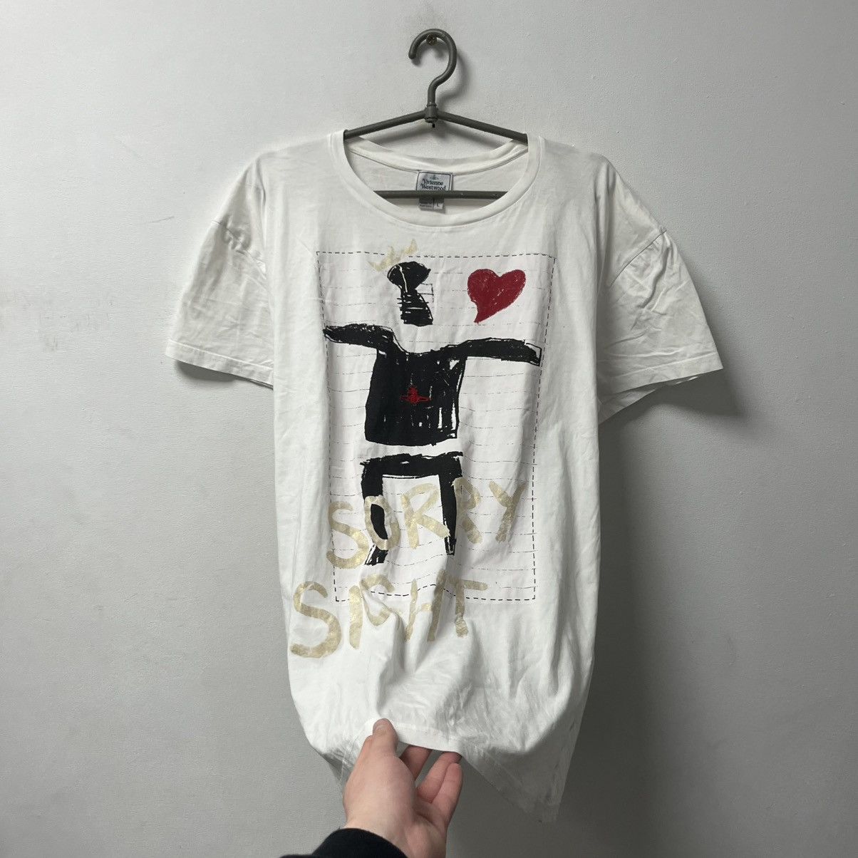 Vivienne Westwood Vivienne westwood t-shirt big logo Size US L / EU 52-54 / 3 - 2 Thumbnail