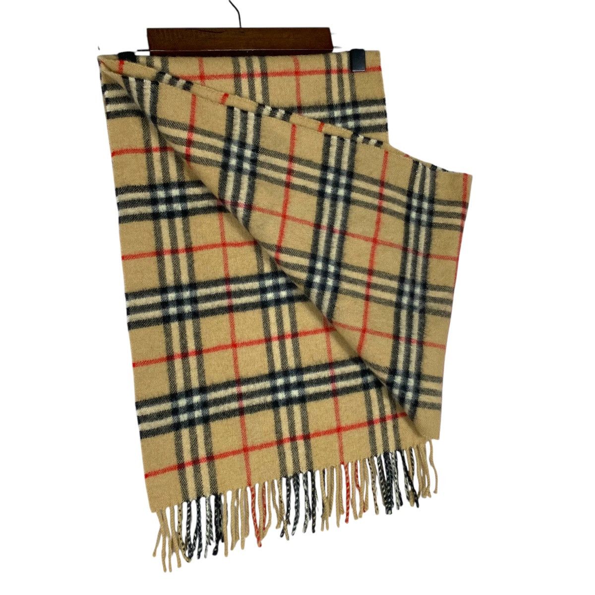 Burberry × Vintage Vintage Burberry Nova Checked Scarf Muffler Size ONE SIZE - 7 Thumbnail