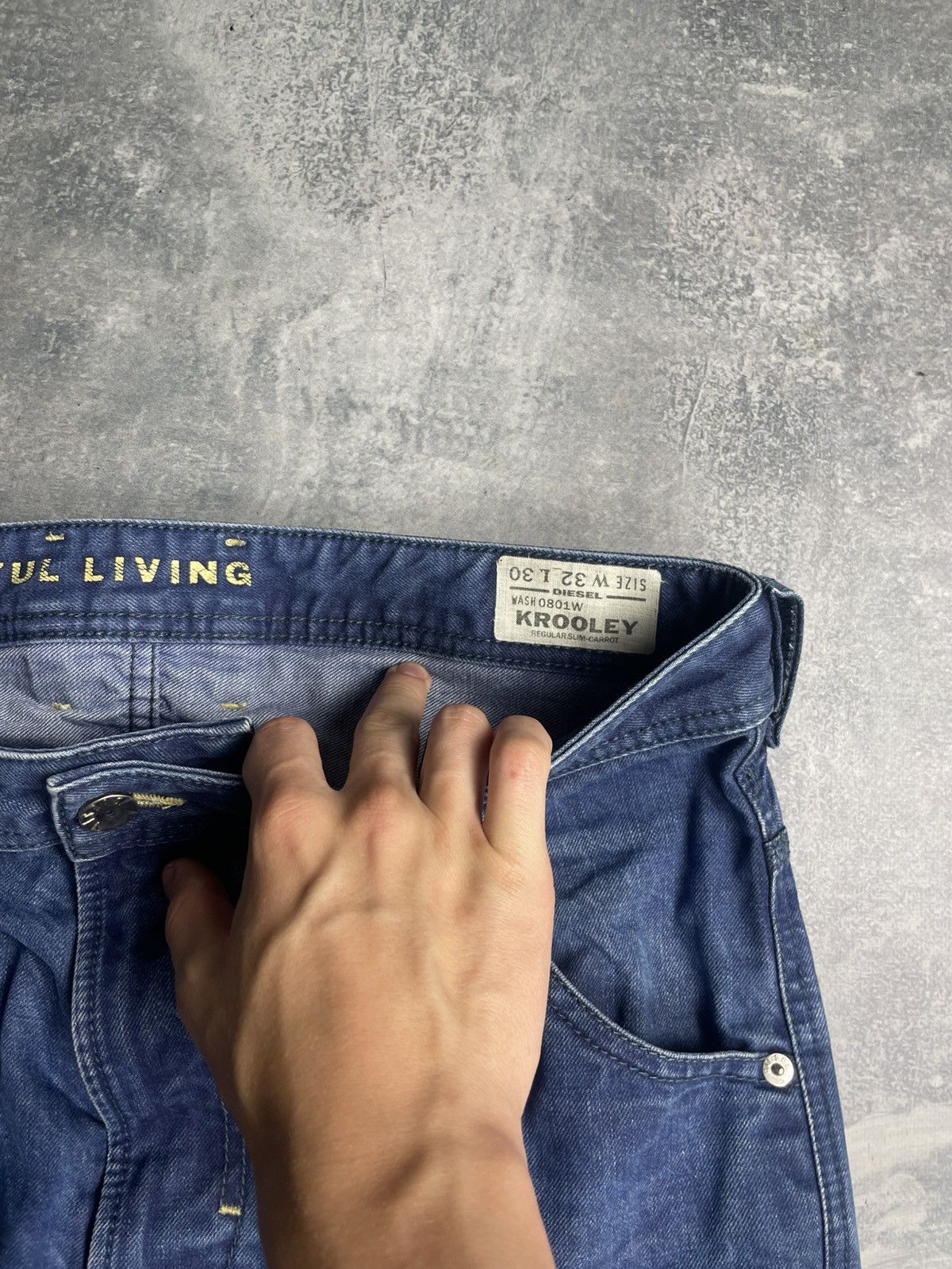 Diesel Vintage Diesel krooley washed Y2K jeans Size US 32 / EU 48 - 11 Thumbnail
