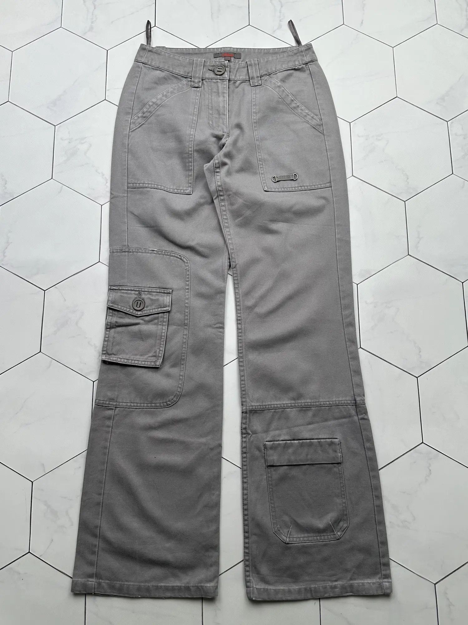 Japanese Brand Vintage Cargo Flare Pants E2 Size 27" / US 4 / IT 40 - 1 Thumbnail