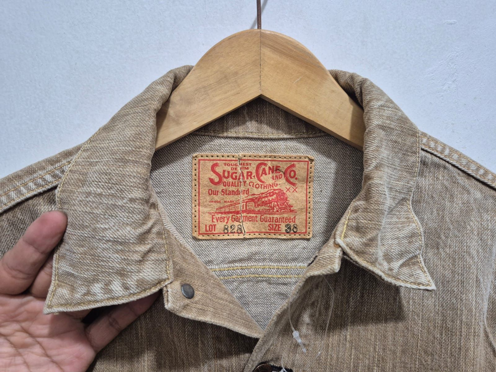 Sugar Cane Fit S to M, Sugarcane Trucker Jacket Size US M / EU 48-50 / 2 - 3 Thumbnail