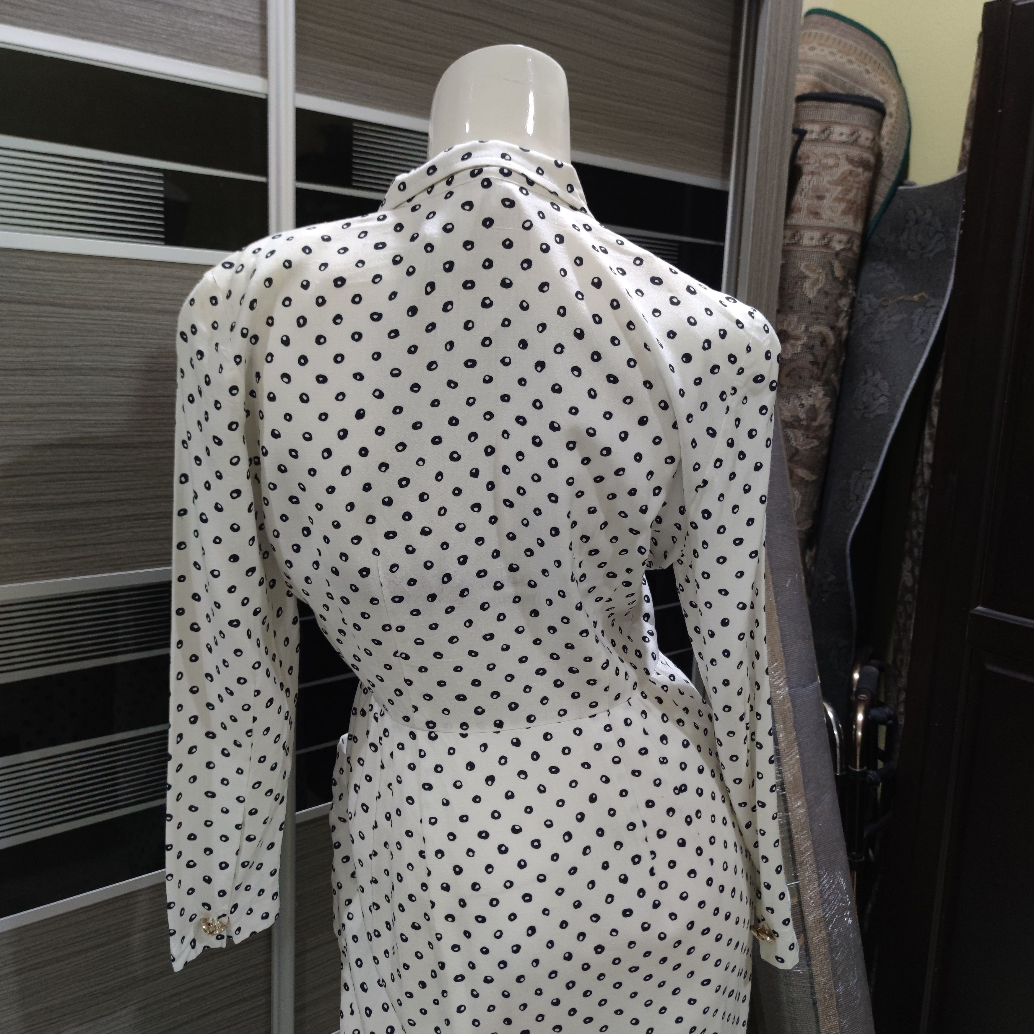 Balenciaga VINTAGE BALENCIAGA PARIS DRESS SIZE 11 Size ONE SIZE - 8 Thumbnail