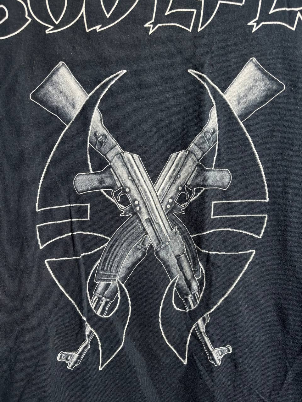 Band Tees Soulfly RARE Vintage AK-47 Blood Fire War Heaven T-Shirt Tee Size US L / EU 52-54 / 3 - 4 Thumbnail