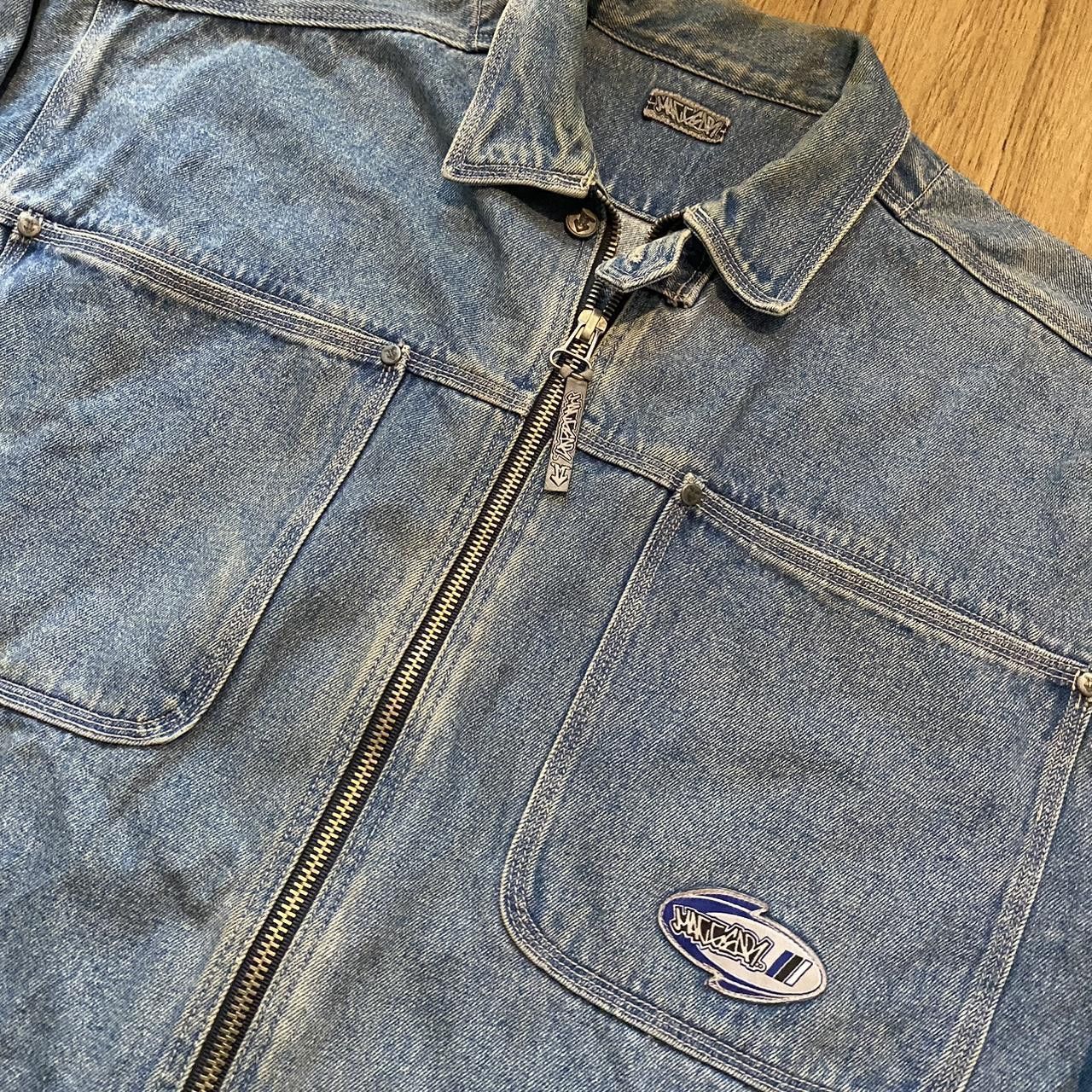 Other Macgear Blue denim jacket with embroidered logo Size US XXL / EU 58 / 5 - 1 Thumbnail