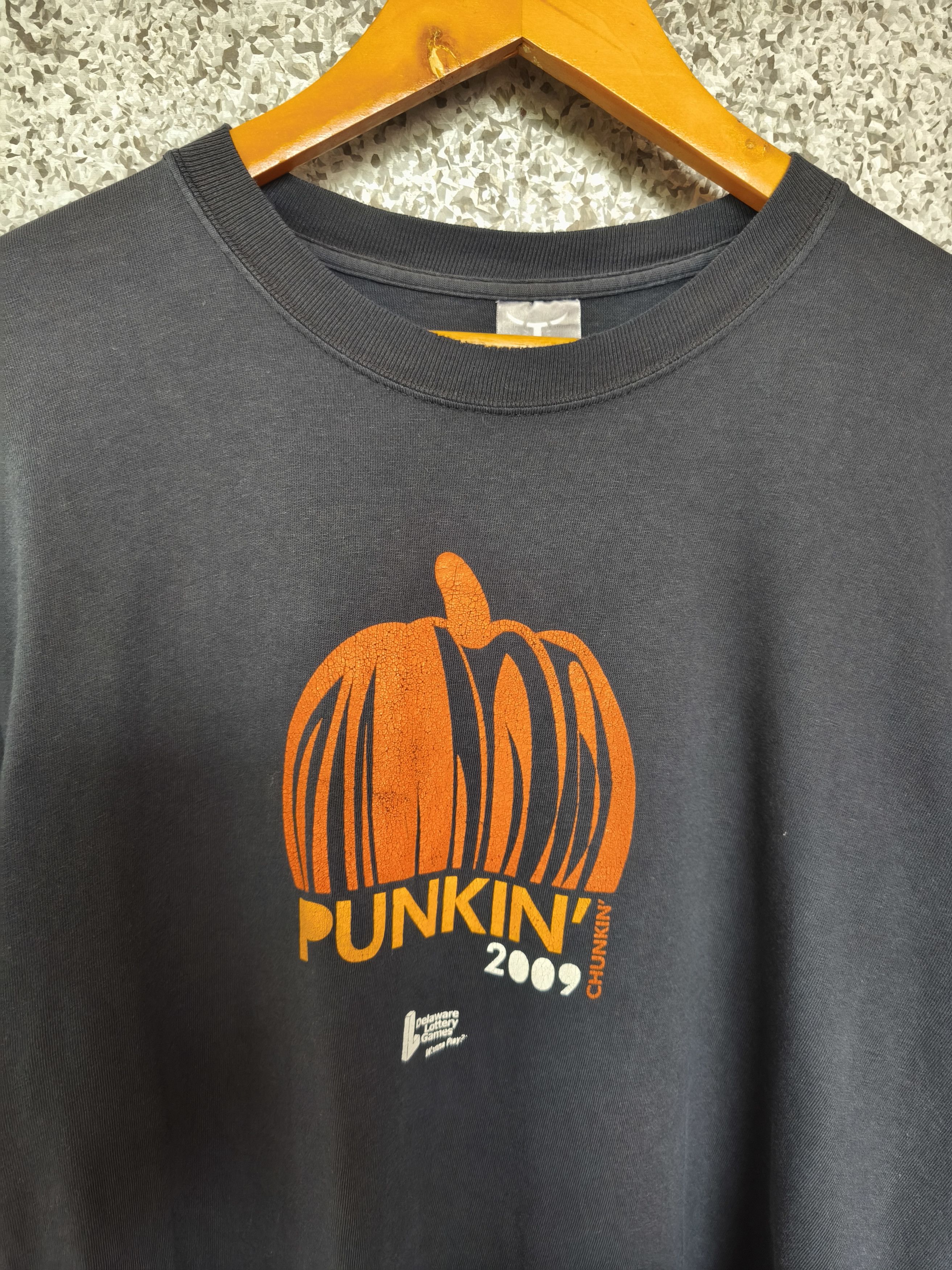 Vintage Punkin Chunkin 2009 Delaware long sleeve t shirt Size US L / EU 52-54 / 3 - 8 Thumbnail