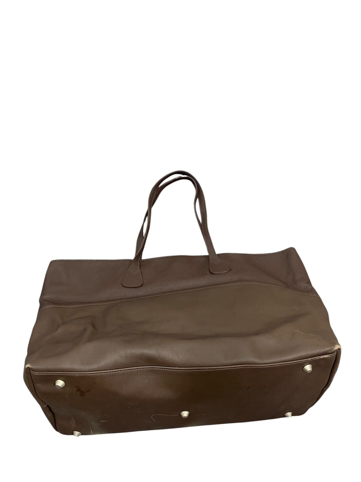 Genuine Leather Full Leather Tusting Handmade in England Tote Bag 6🟩 Size ONE SIZE - 5 Thumbnail