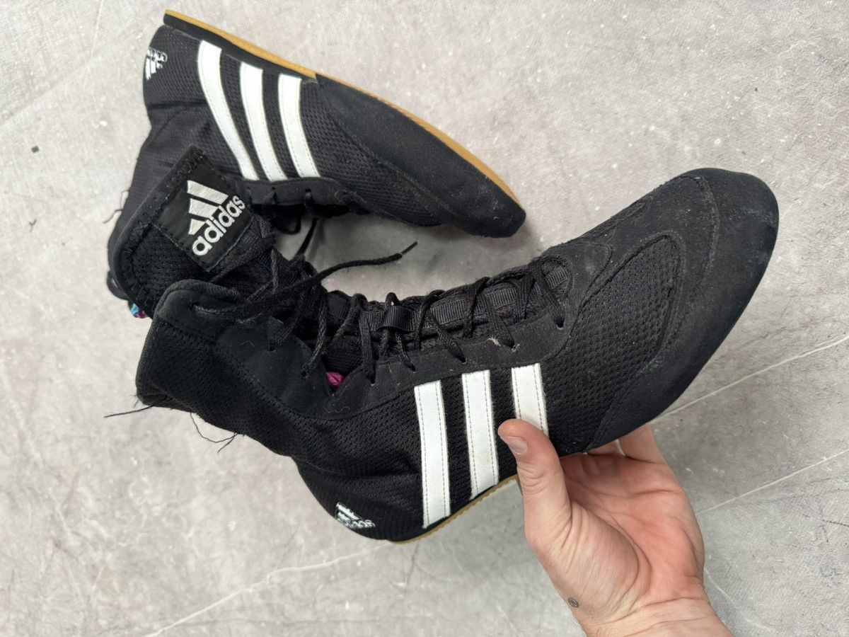 Adidas Adidas Y-3 style boxing moto fashion boots shoes y2k Size US 11.5 / EU 44-45 - 3 Thumbnail