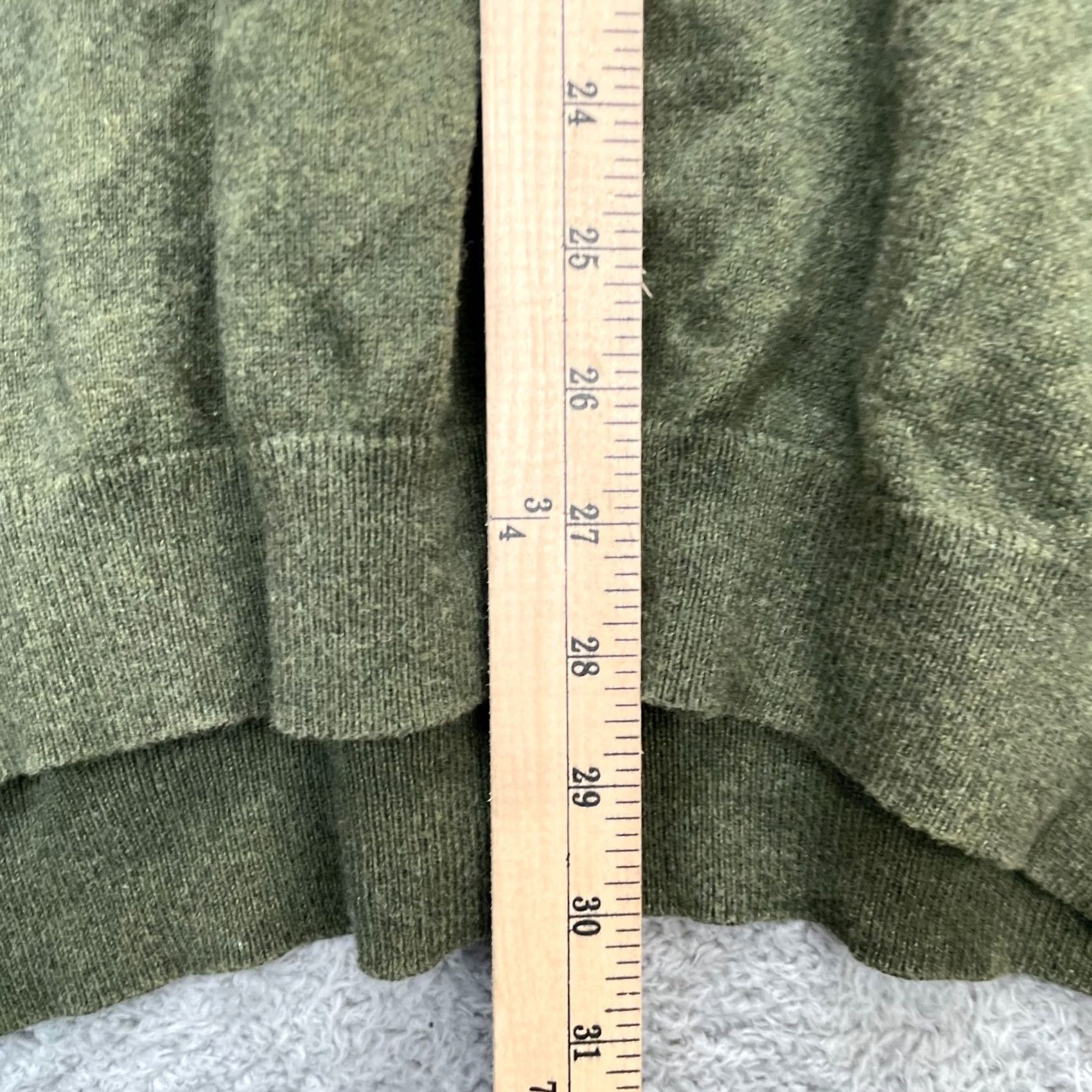 Eddie Bauer Eddie Bauer Sweater Mens LT Green Cashmere Blend Tight Knit V-Neck Pullover Knit Long Sleeve Casual Outdoor Preppy Size US L / EU 52-54 / 3 - 5 Thumbnail