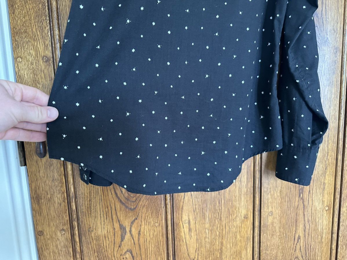 Saint Laurent Paris Grail SS16 Saint Laurent black shirt white star polka dot S Size US S / EU 44-46 / 1 - 19 Thumbnail