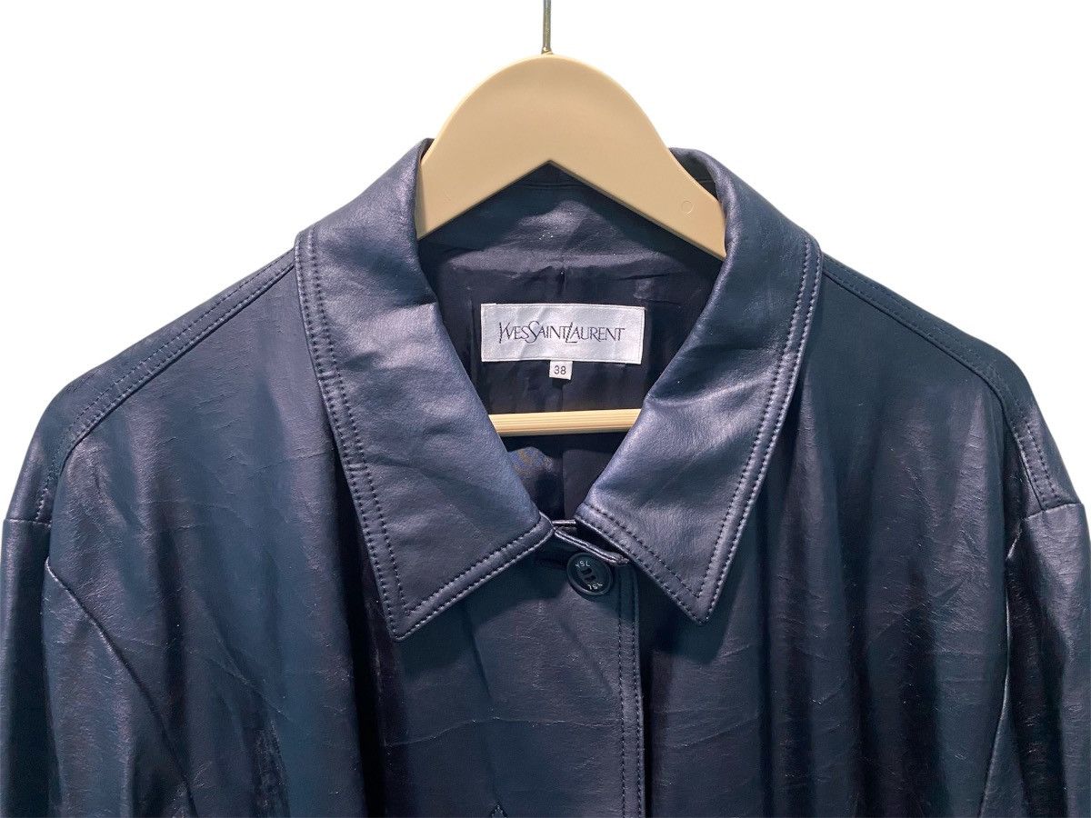 Yves Saint Laurent SS99 Vintage Yves Saint Laurent Trench Coat Size M / US 6-8 / IT 42-44 - 7 Thumbnail