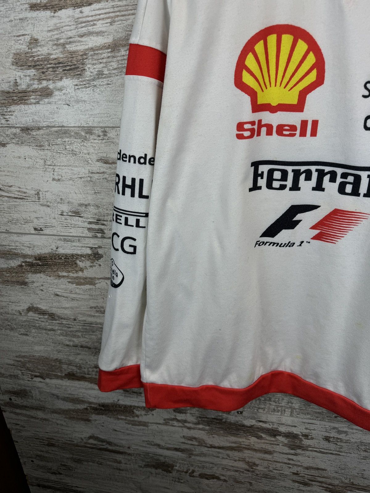 Ferrari Mens Vintage Ferrari Sweatshirt formula 1 racing jacket y2k Size US XL / EU 56 / 4 - 3 Thumbnail