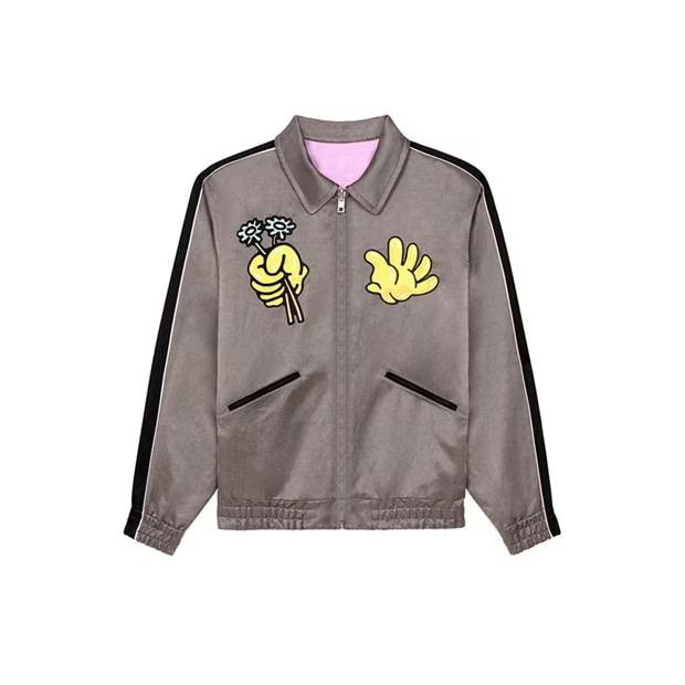 image of Kenzo O1G2R1Mq0424 Reversible Jackets In Wisteria, Men's (Size Small)