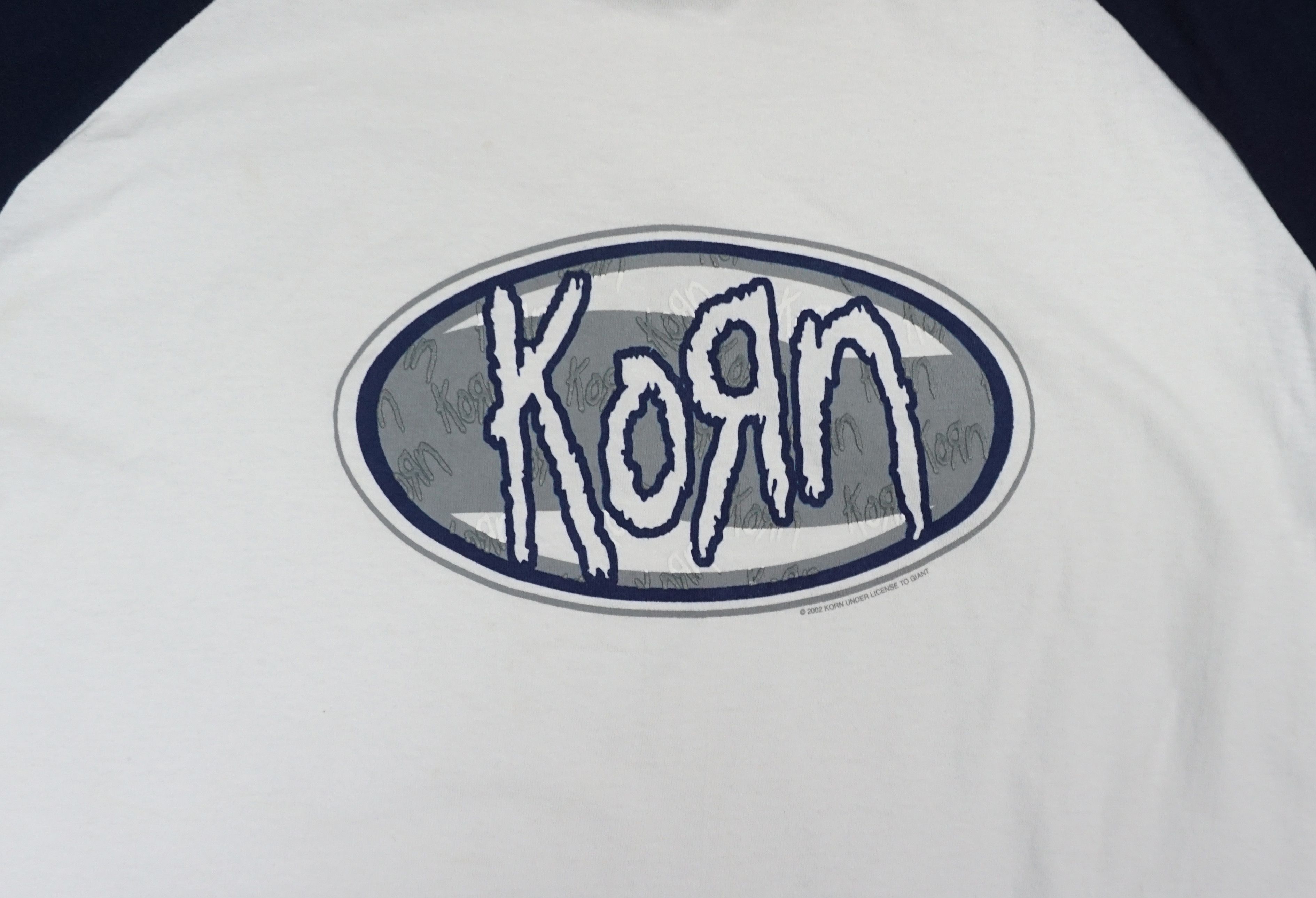 Band Tees × Giant × Vintage 00's Korn Band T-shirt Size US XL / EU 56 / 4 - 2 Thumbnail