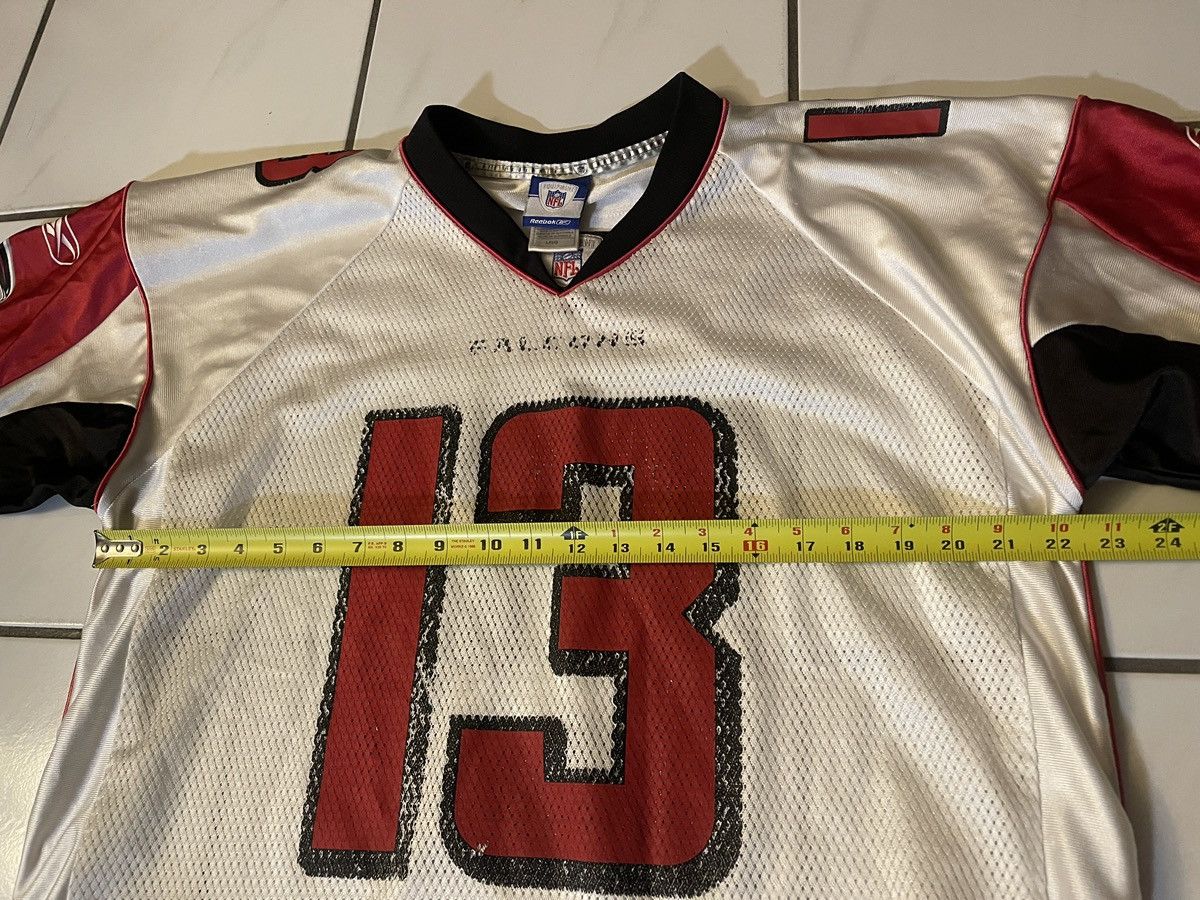 Reebok Atlanta Falcons Jersey #13 Hampton Reebok Men's Large NFL Size US L / EU 52-54 / 3 - 6 Thumbnail