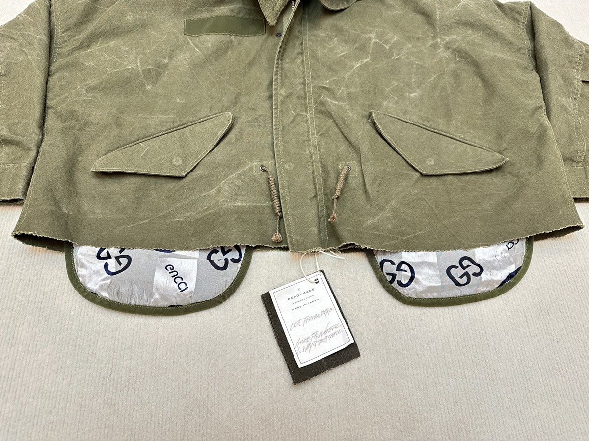 READYMADE Readymade Cut Fishtail Parka with Gucci Scarf M51 Size US M / EU 48-50 / 2 - 3 Thumbnail
