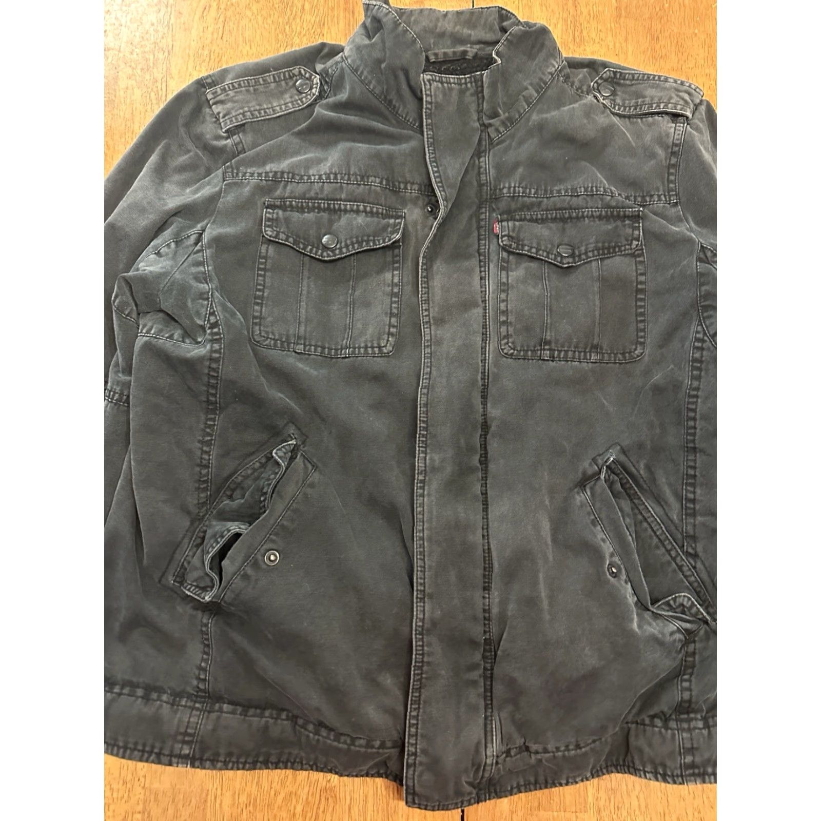 Levi's Levi’s Sherpa Lined Denim Trucker Jacket Black Large Size US L / EU 52-54 / 3 - 2 Thumbnail