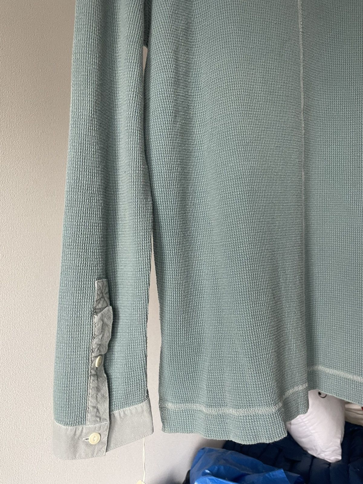 Takahiromiyashita The Soloist. 12FW Waffle Shirt Size US M / EU 48-50 / 2 - 3 Thumbnail