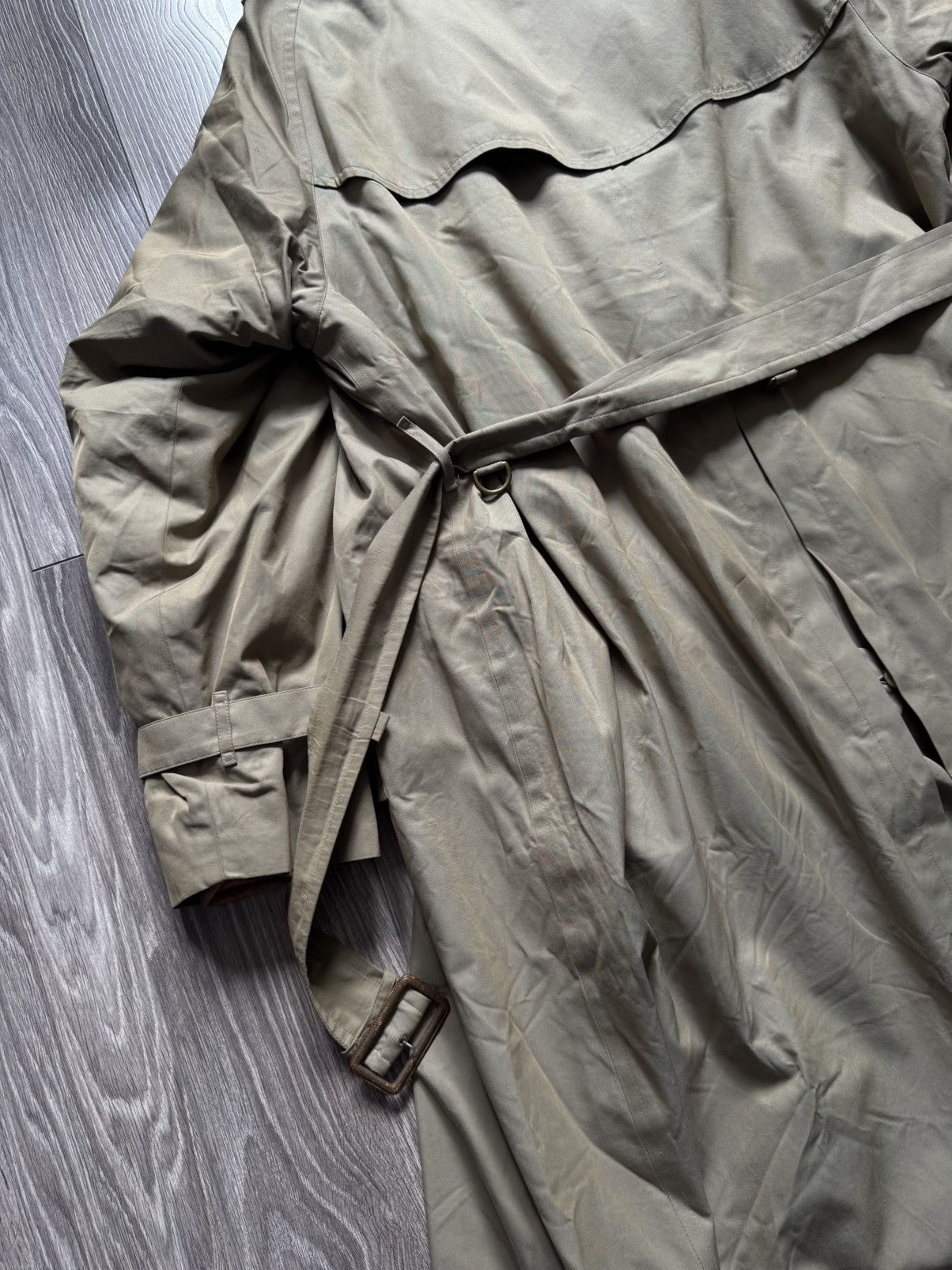 Burberry Burberrys’ Prorsum Ladage&Oelke Double-Brested TrenchCoat 56 Size US XL / EU 56 / 4 - 20 Thumbnail