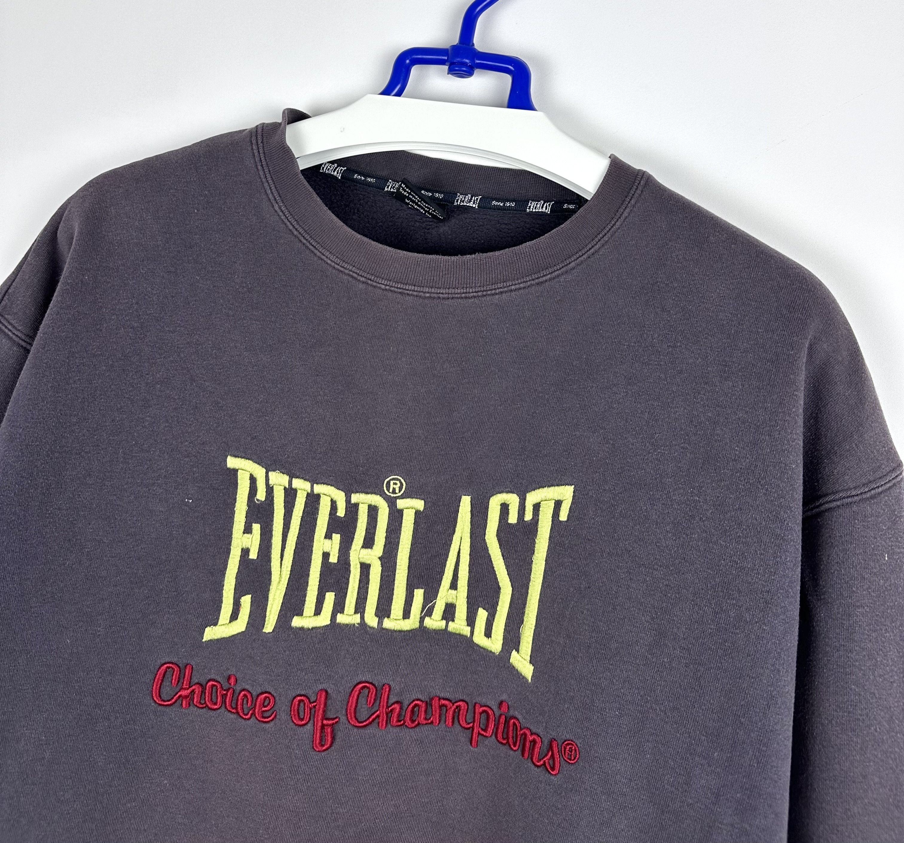 Everlast Everlast vintage boxy crewneck retro sweatshirt Size US M / EU 48-50 / 2 - 2 Thumbnail