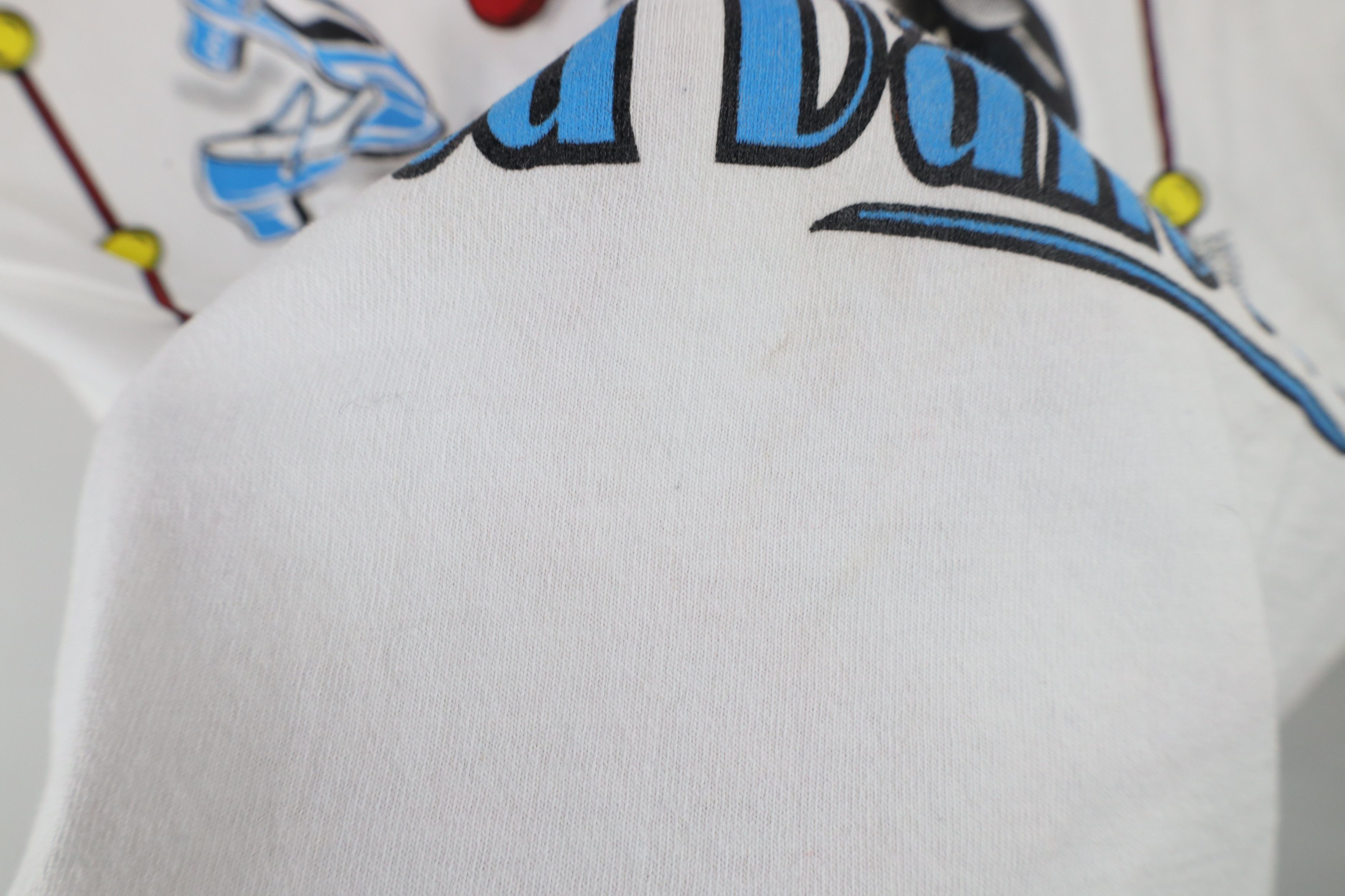 Vintage Vintage 90s Streetwear Spell Gotta Dance Shoes T-Shirt USA Size L / US 10 / IT 46 - 6 Thumbnail