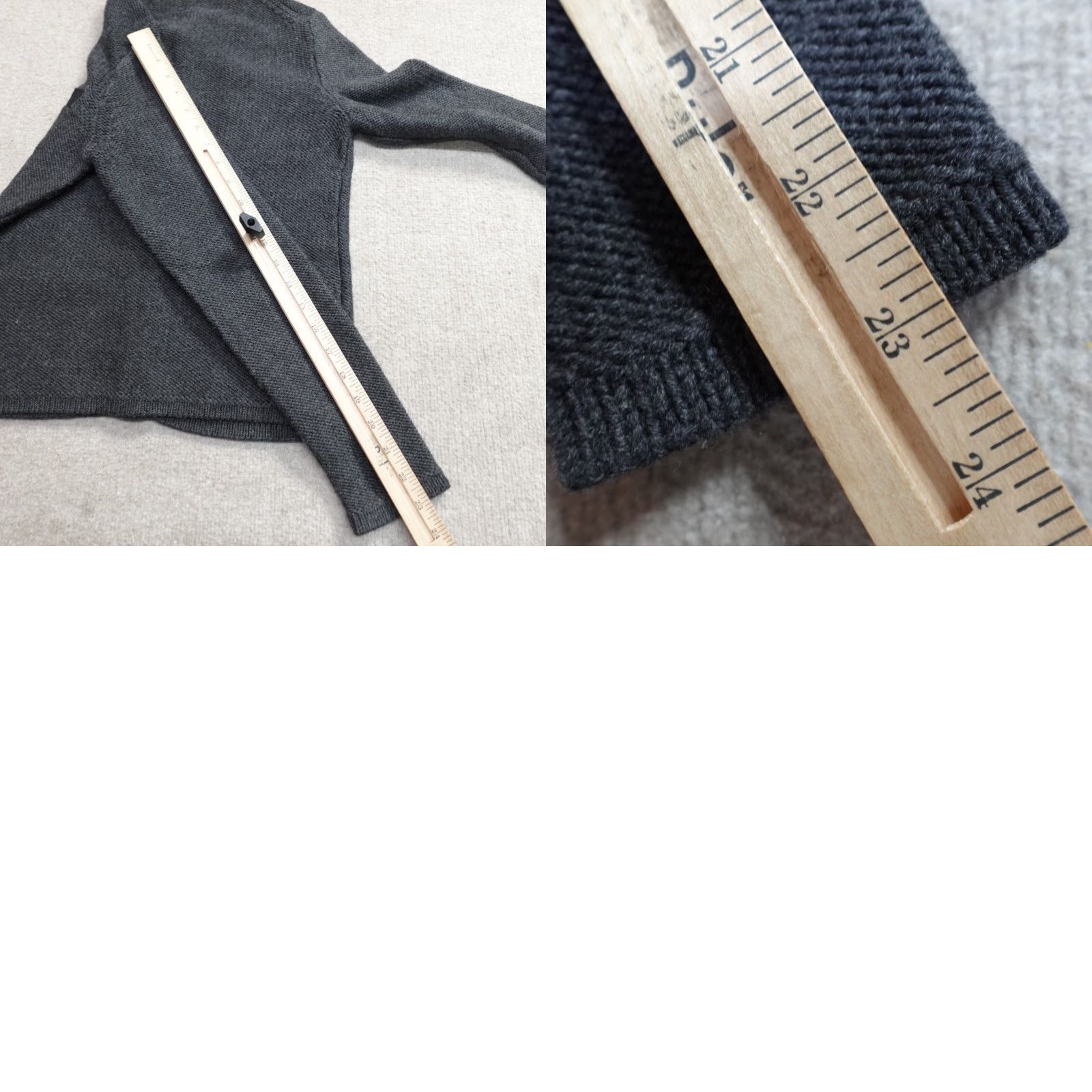 J.Crew J.Crew Womens Sweater Cardigan Wool Gray Small S Snap Front Jacket 96538 Womens Socks? Size S / US 4 / IT 40 - 8 Thumbnail