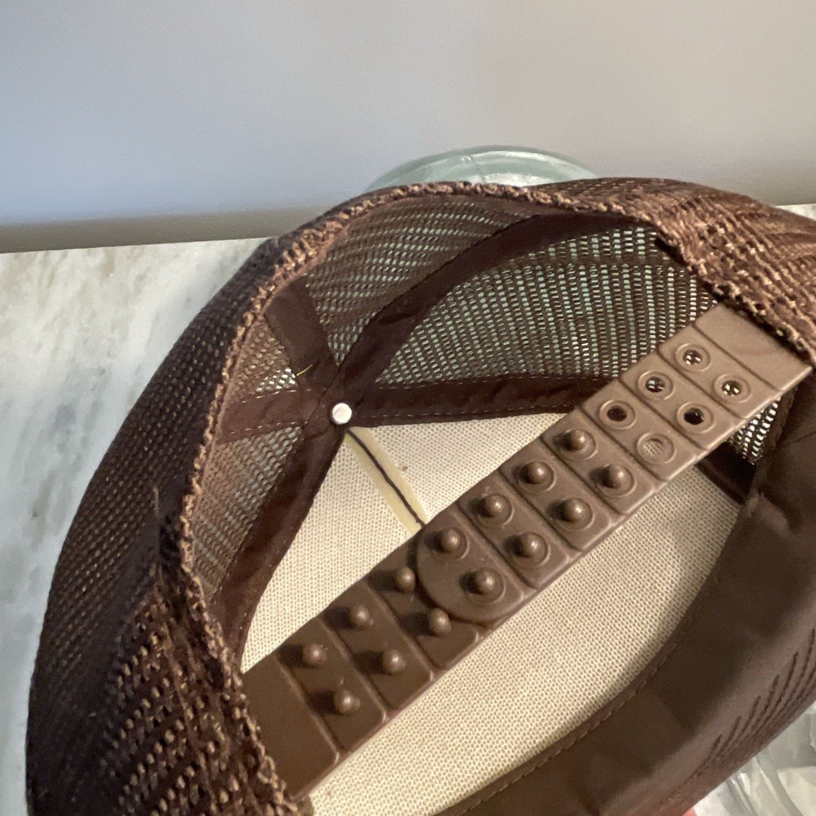 Vintage Vtg Lebanon Bologna Snapback Weavers advert Trucker Hat New Size ONE SIZE - 7 Thumbnail
