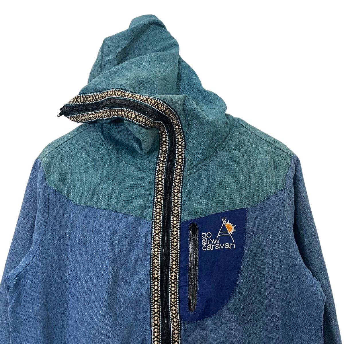 go slow caravan Vintage Go Slow Caravan Full Zip Jacket Size US M / EU 48-50 / 2 - 4 Thumbnail