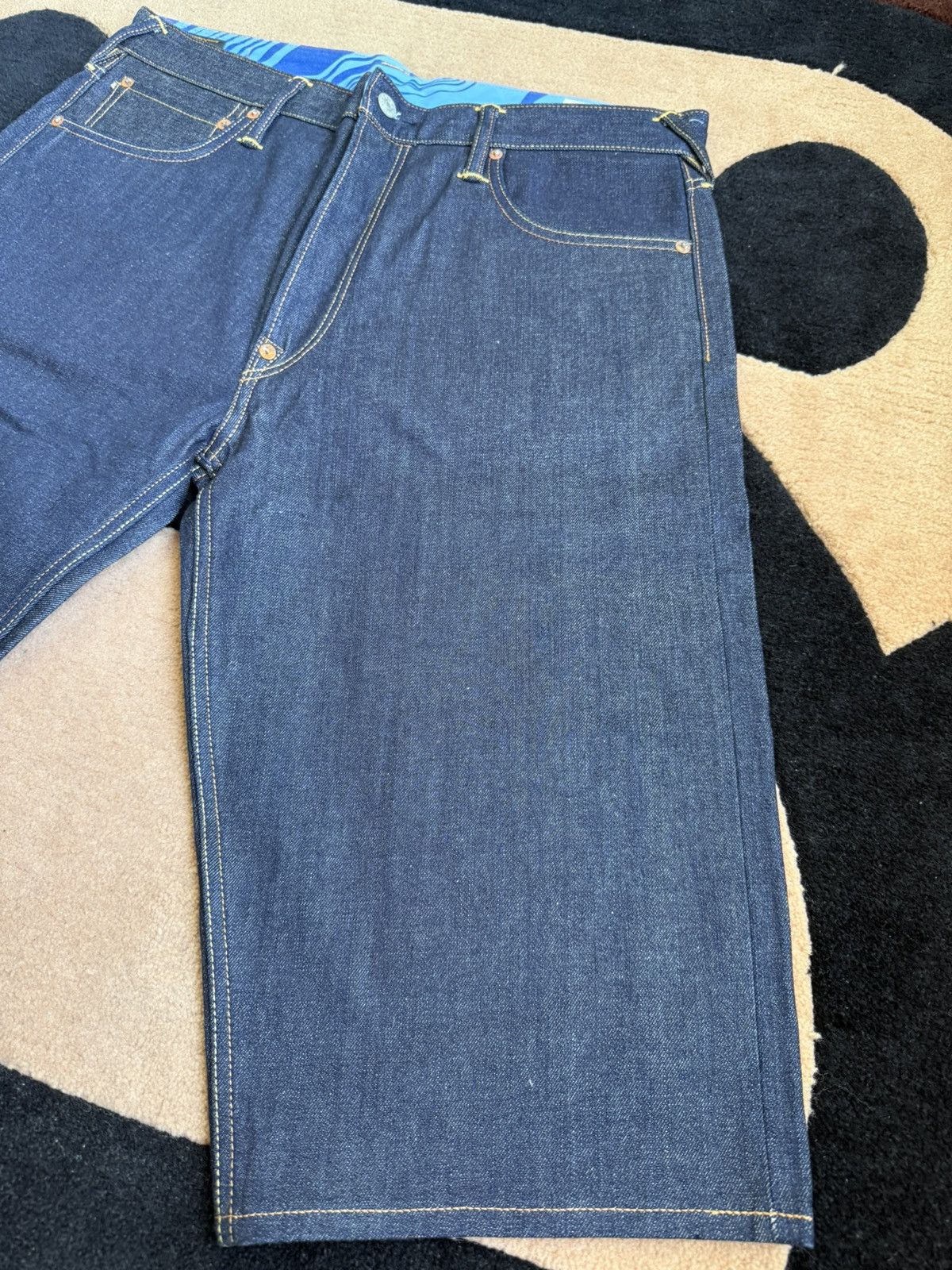 Evisu EVISU “道楽”camo daicock style denim shorts！size：34 Size US 34 / EU 50 - 8 Thumbnail