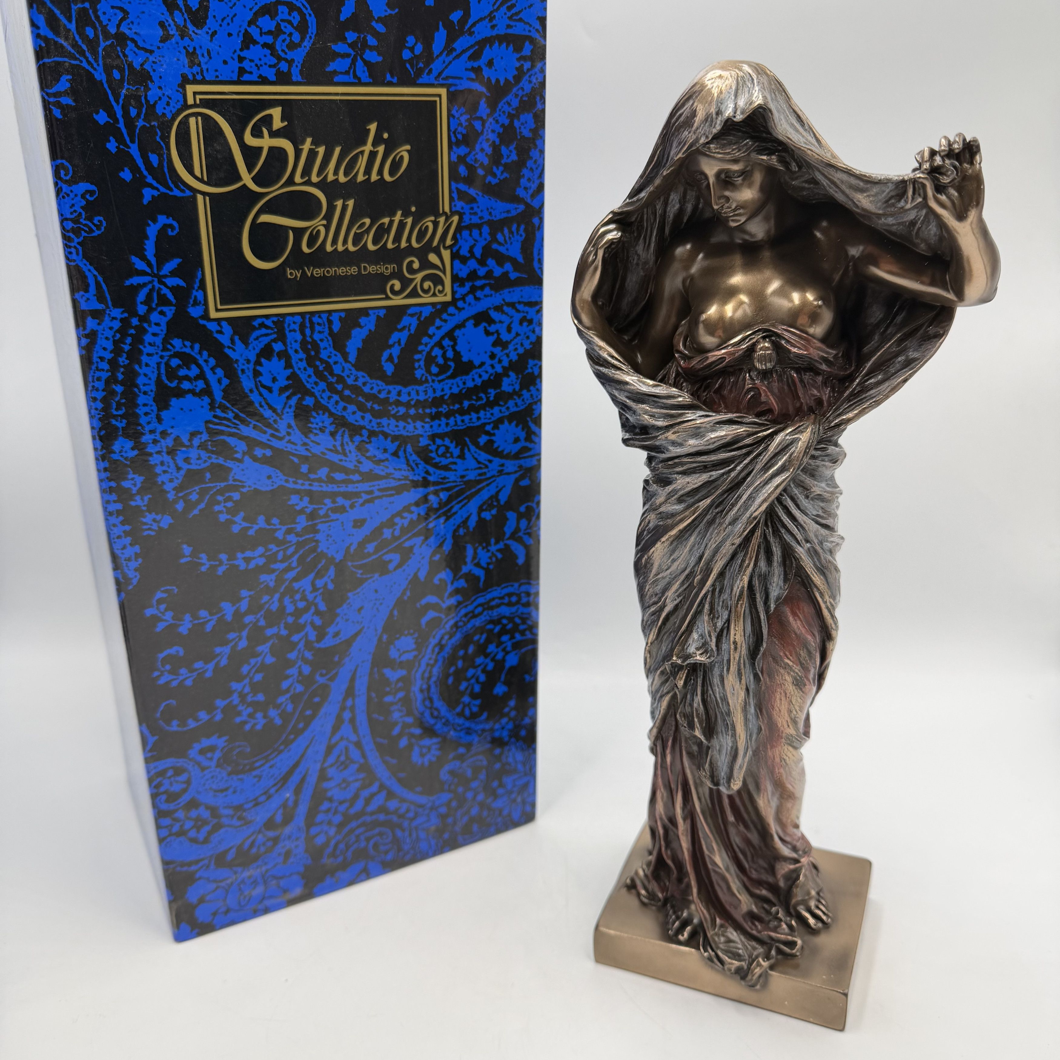 Other Aphrodite Goddess Figurine Bronze Finish Polystone Statue Size ONE SIZE - 5 Thumbnail
