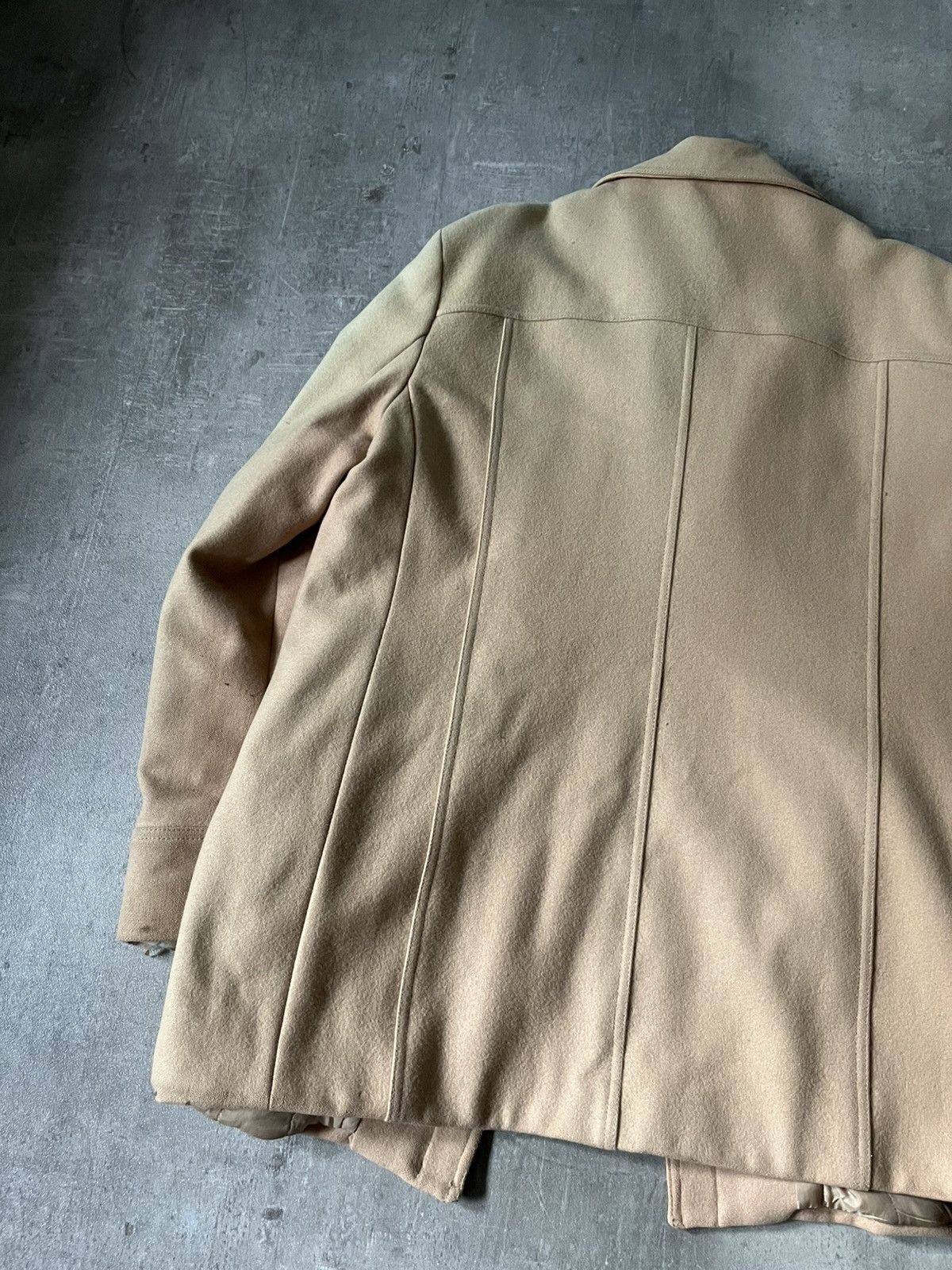 Helmut Lang Vintage Helmut Lang 1997 wool beige coat archival Size US L / EU 52-54 / 3 - 11 Thumbnail