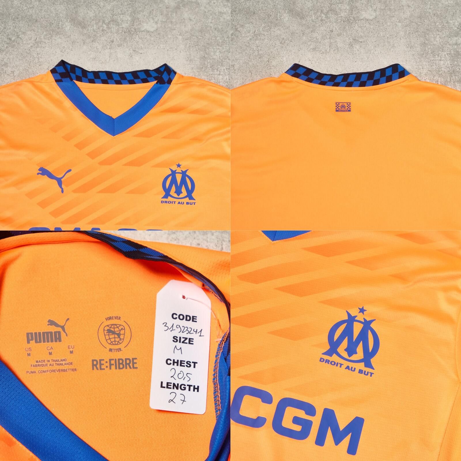 Puma 2024/25 Olympique Marseille Third Shirt Puma (M) Size US M / EU 48-50 / 2 - 4 Thumbnail