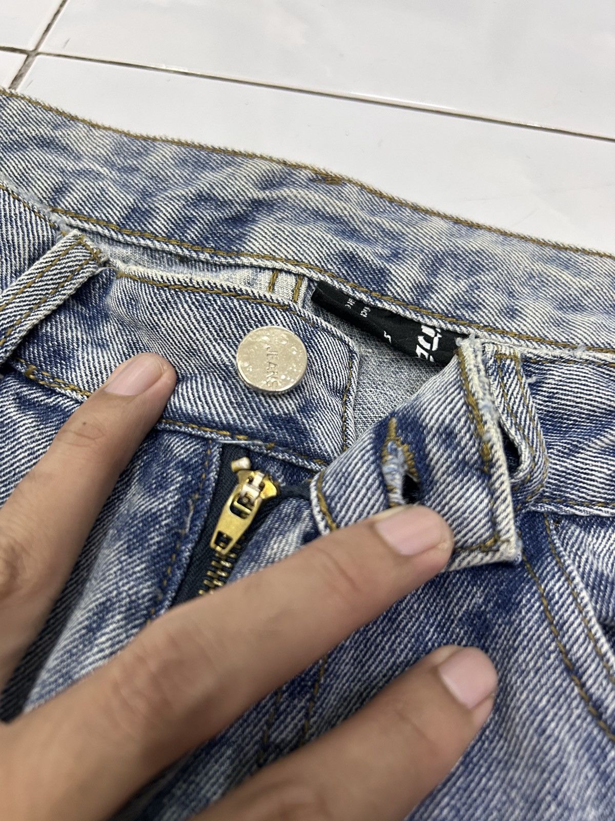Japanese Brand × Vintage Vintage Anime Wide Leg Streetwear Aesthetic Denim Size US 29 - 12 Thumbnail