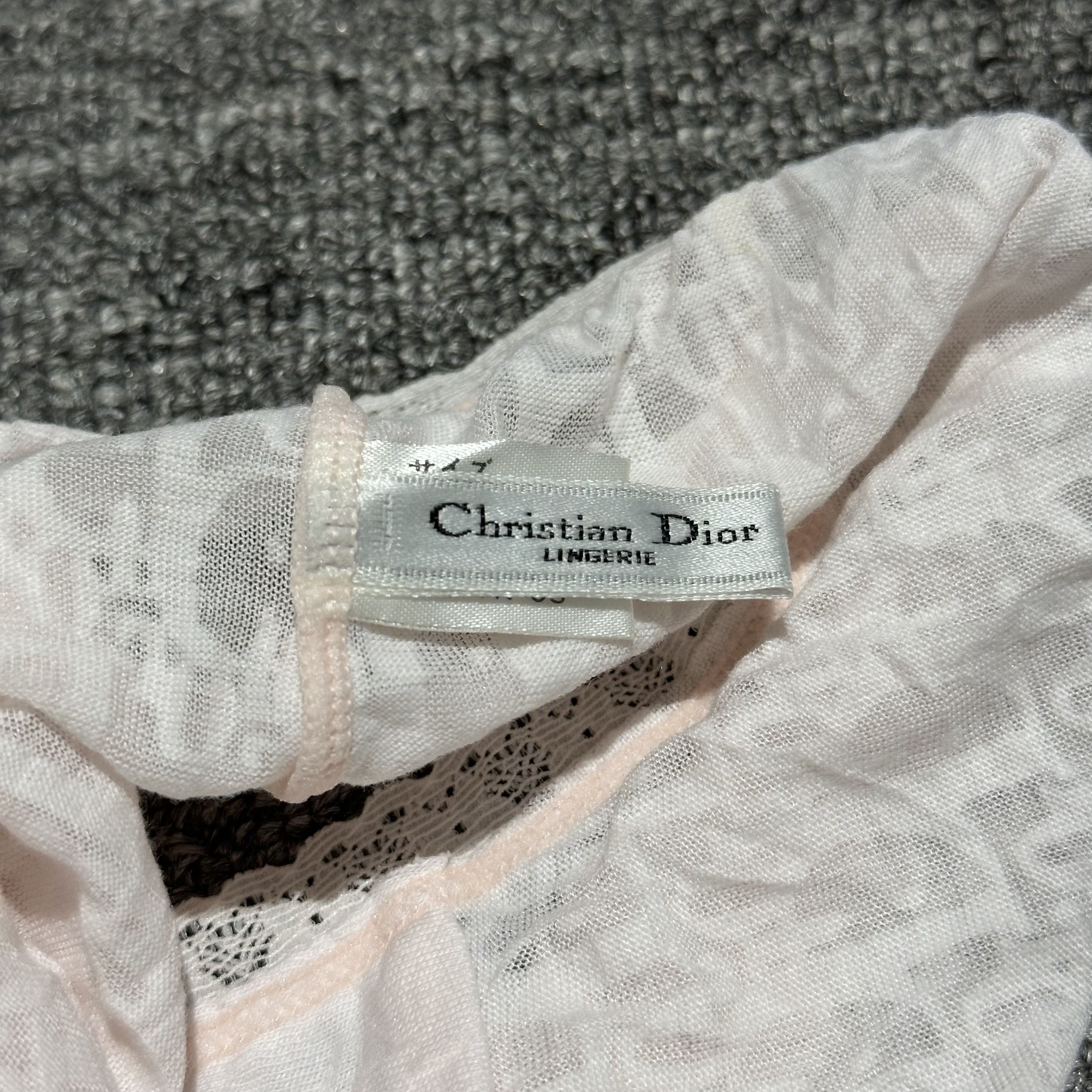 Dior Christian Dior Monogram Lace Underwear Lingerie Size ONE SIZE - 7 Thumbnail