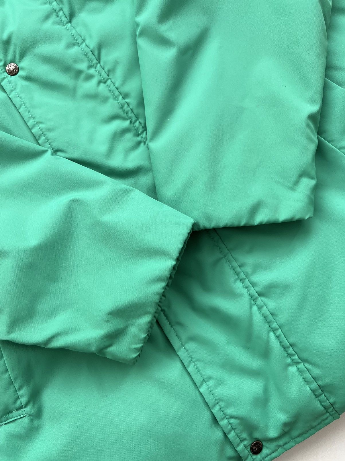 Moncler Grenoble 🔥 80s Moncler Grenoble Green Down Puffer Jacket Size US L / EU 52-54 / 3 - 16 Thumbnail